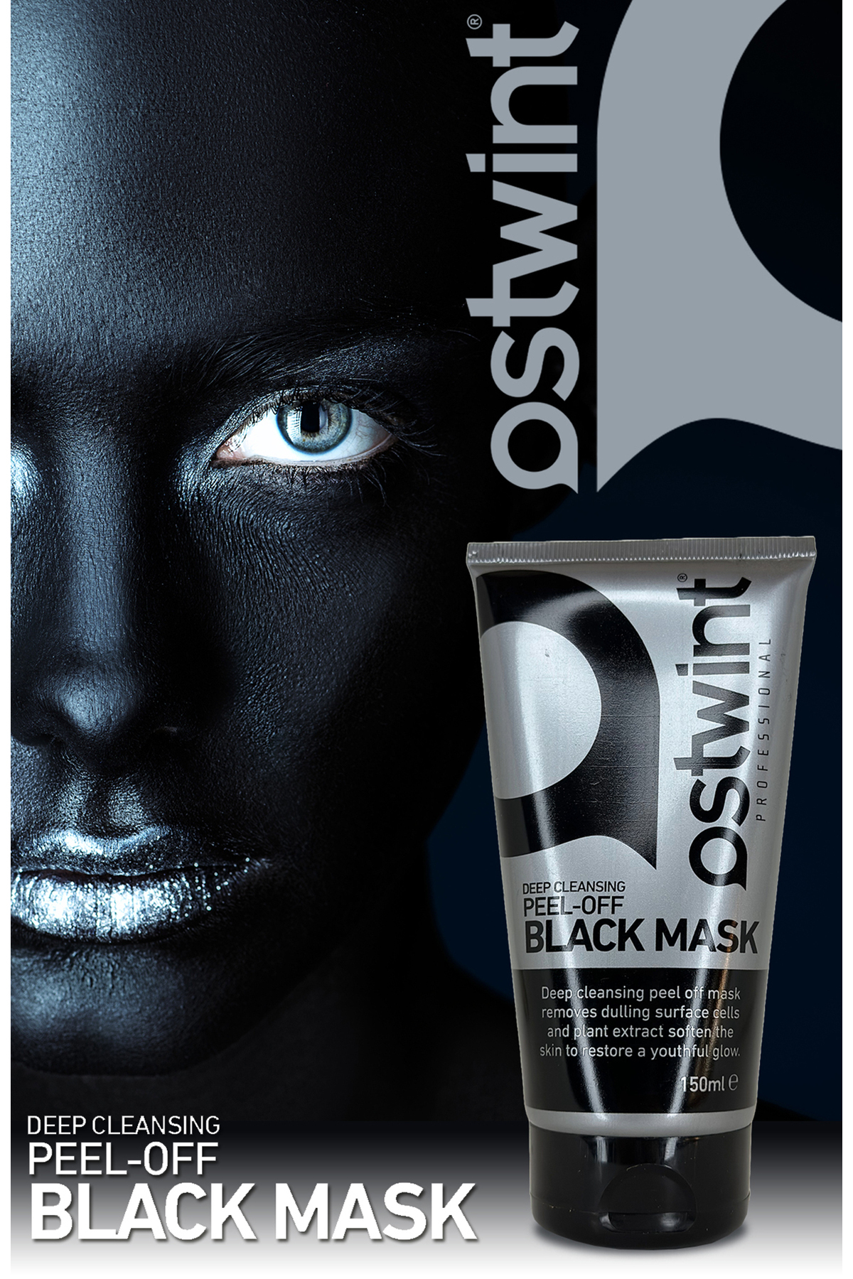 Soyulabilir Siyah Maske 150 ml