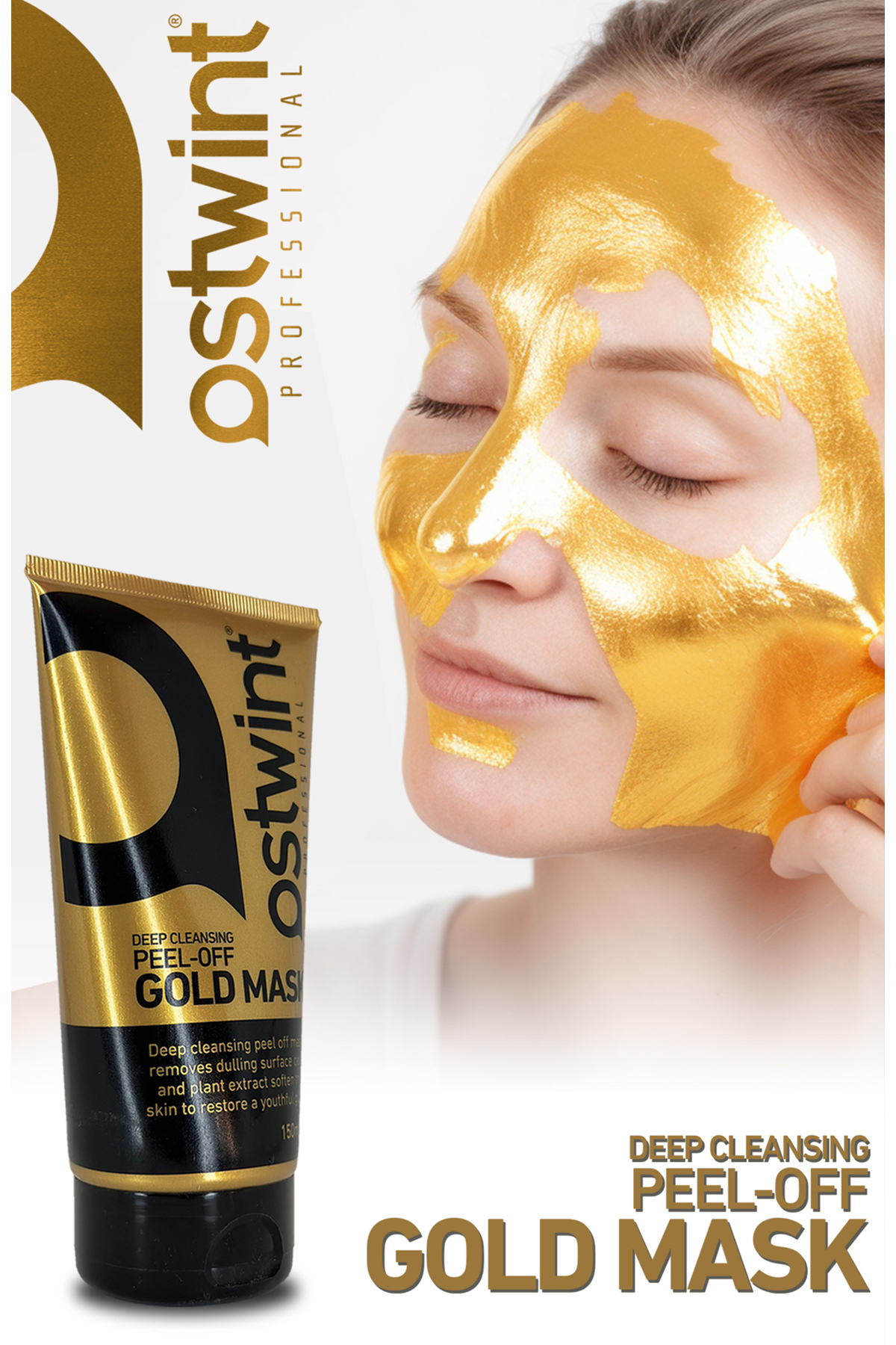 Soyulabilir Altın Maske 150 ml