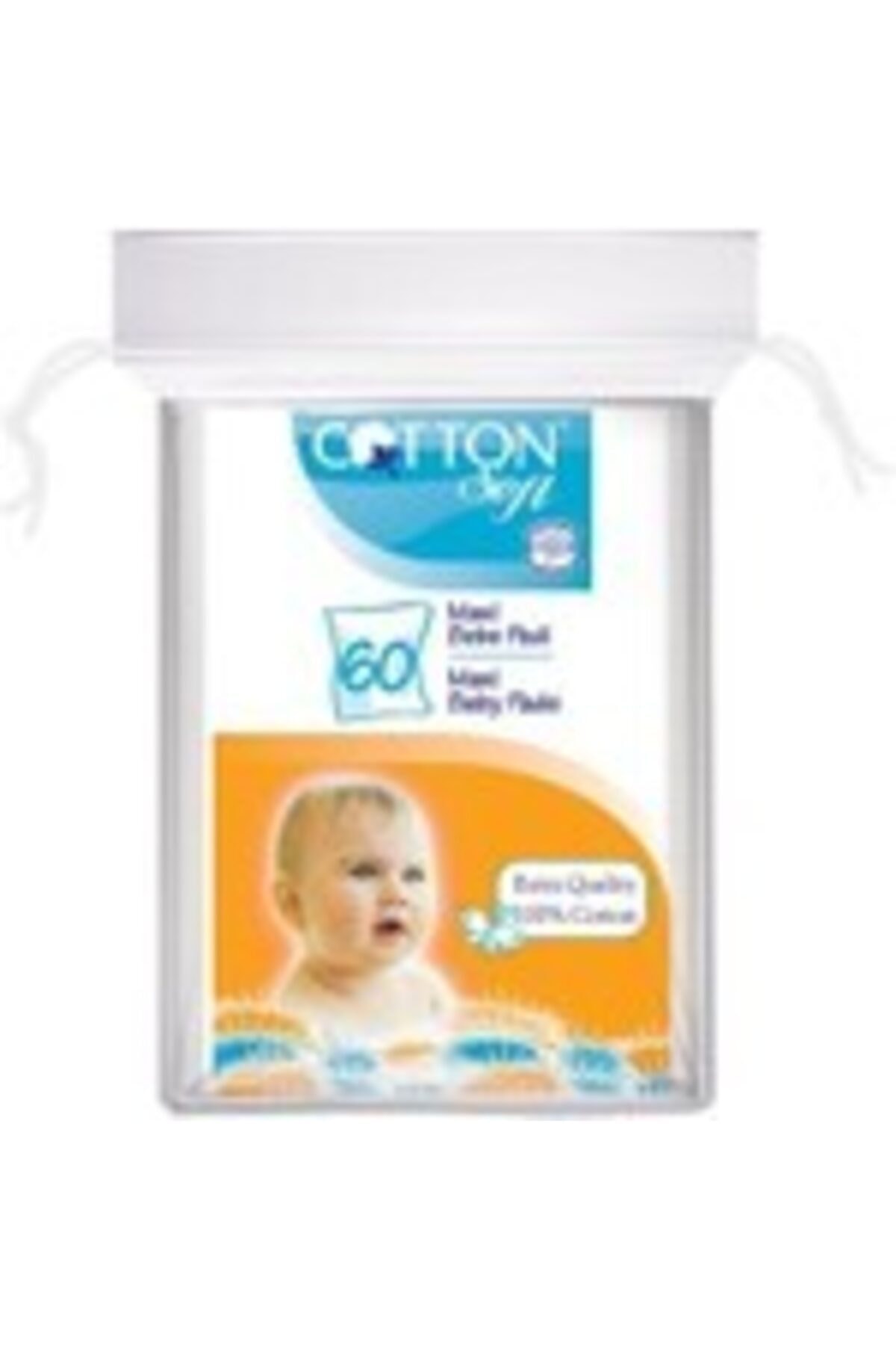 Bebek Temizleme Pamuğu Maxi Boy 60'lı