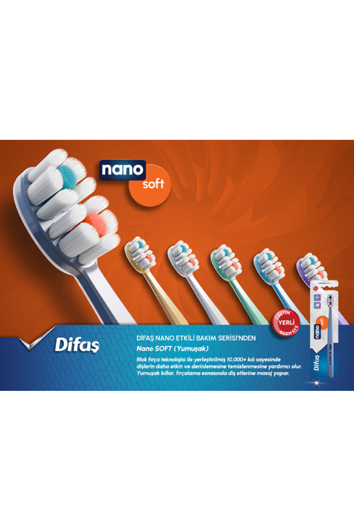 Nano Soft Yumuşak (Soft) Diş Fırçası