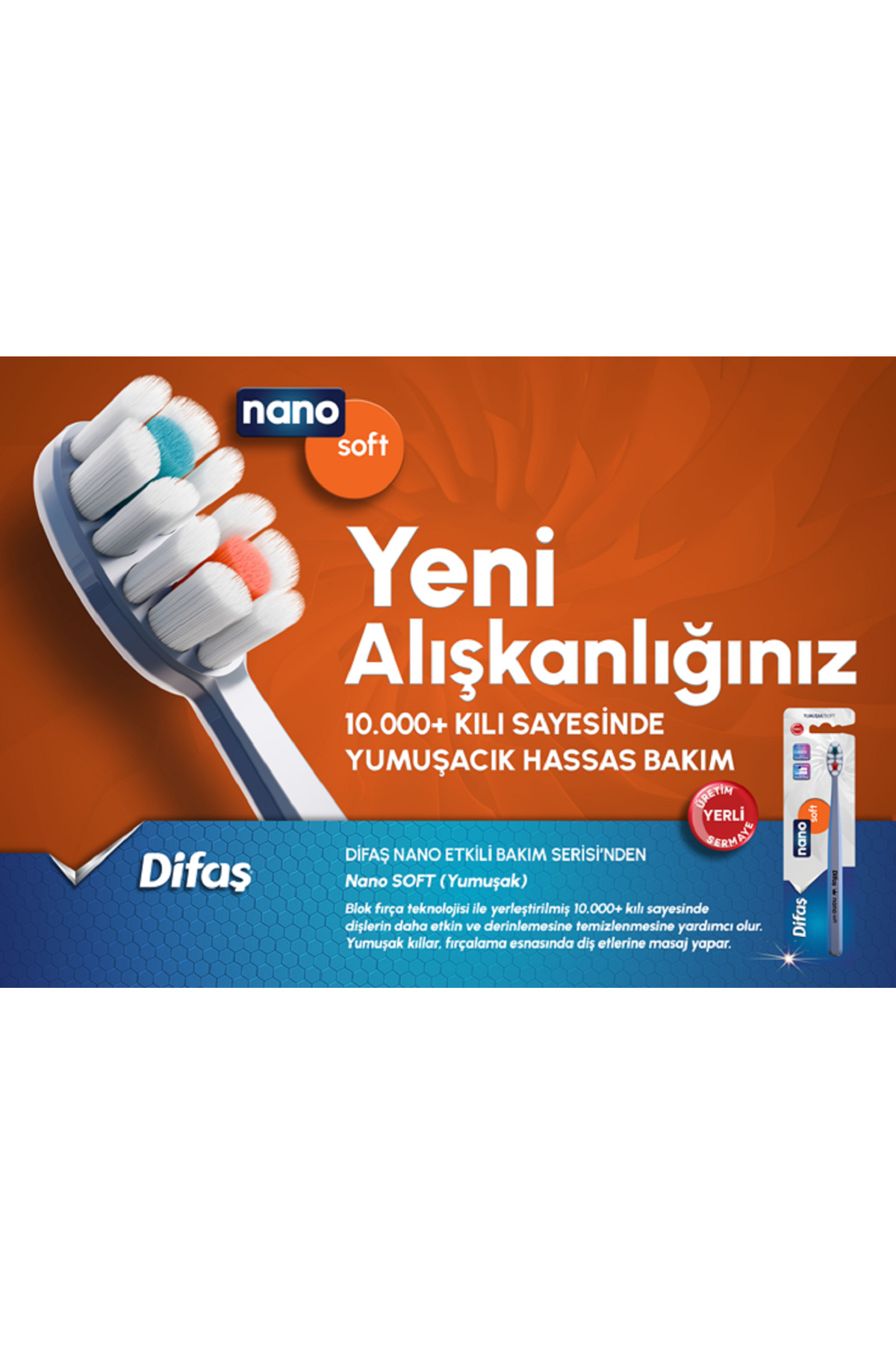Nano Soft Yumuşak (Soft) Diş Fırçası