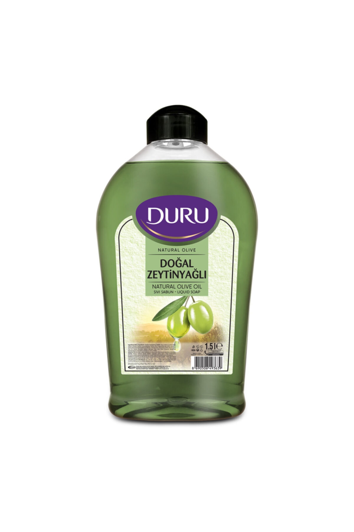 Natural Olive Zeytinyağlı Sıvı Sabun 1500 ml
