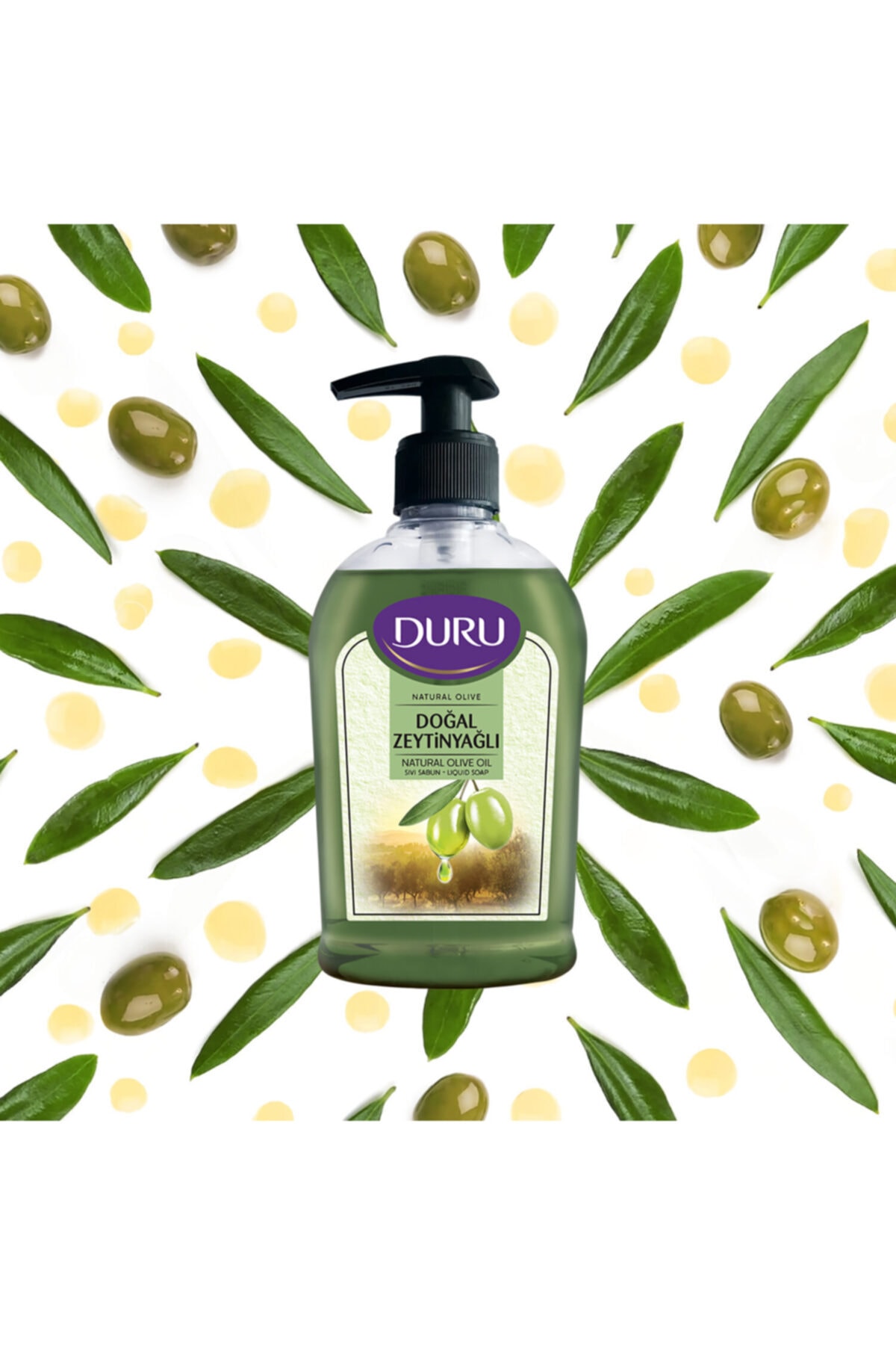Natural Olive Zeytinyağlı Sıvı Sabun 1500 ml