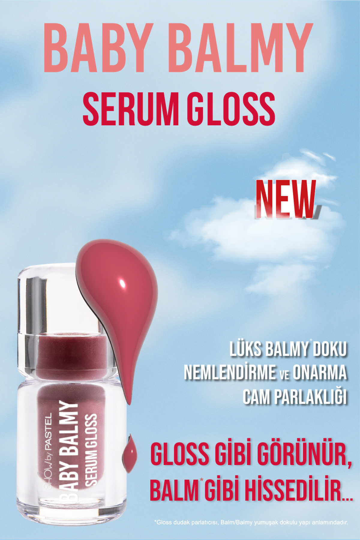 Baby Balmy Serum Gloss - Dudak Parlatıcısı Ve Dudak Bakımı 35 Euphoria - 3.2 ml