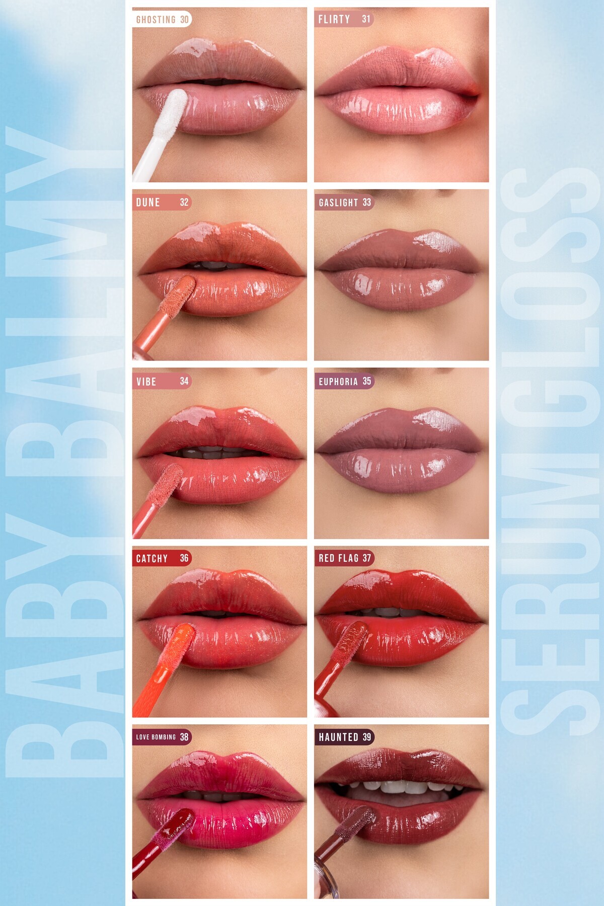 Baby Balmy Serum Gloss - Dudak Parlatıcısı Ve Dudak Bakımı 37 Red Flag - 3.2 ml