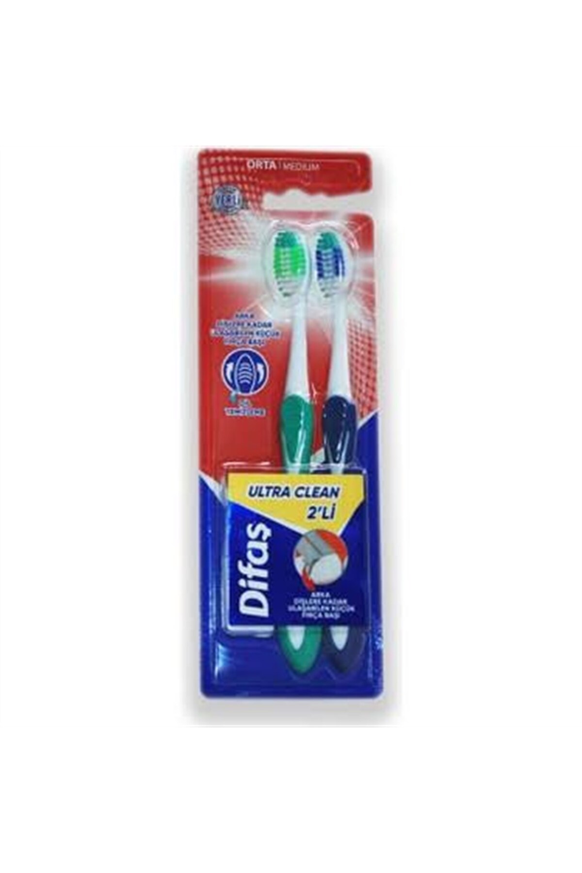 Ultra Clean 2 Li Diş Fırçası