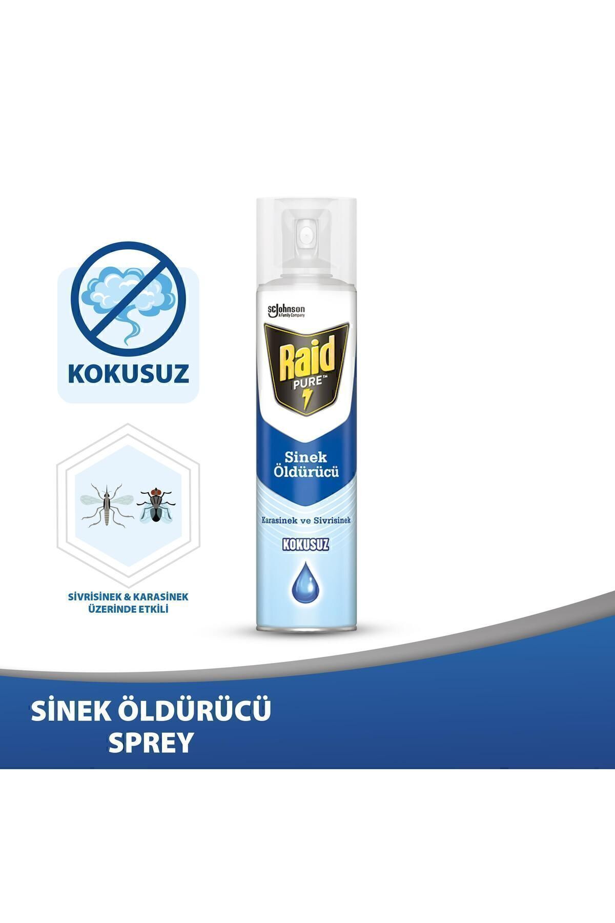 Pure Sineklere Karşı Etkili Sprey 300 ml