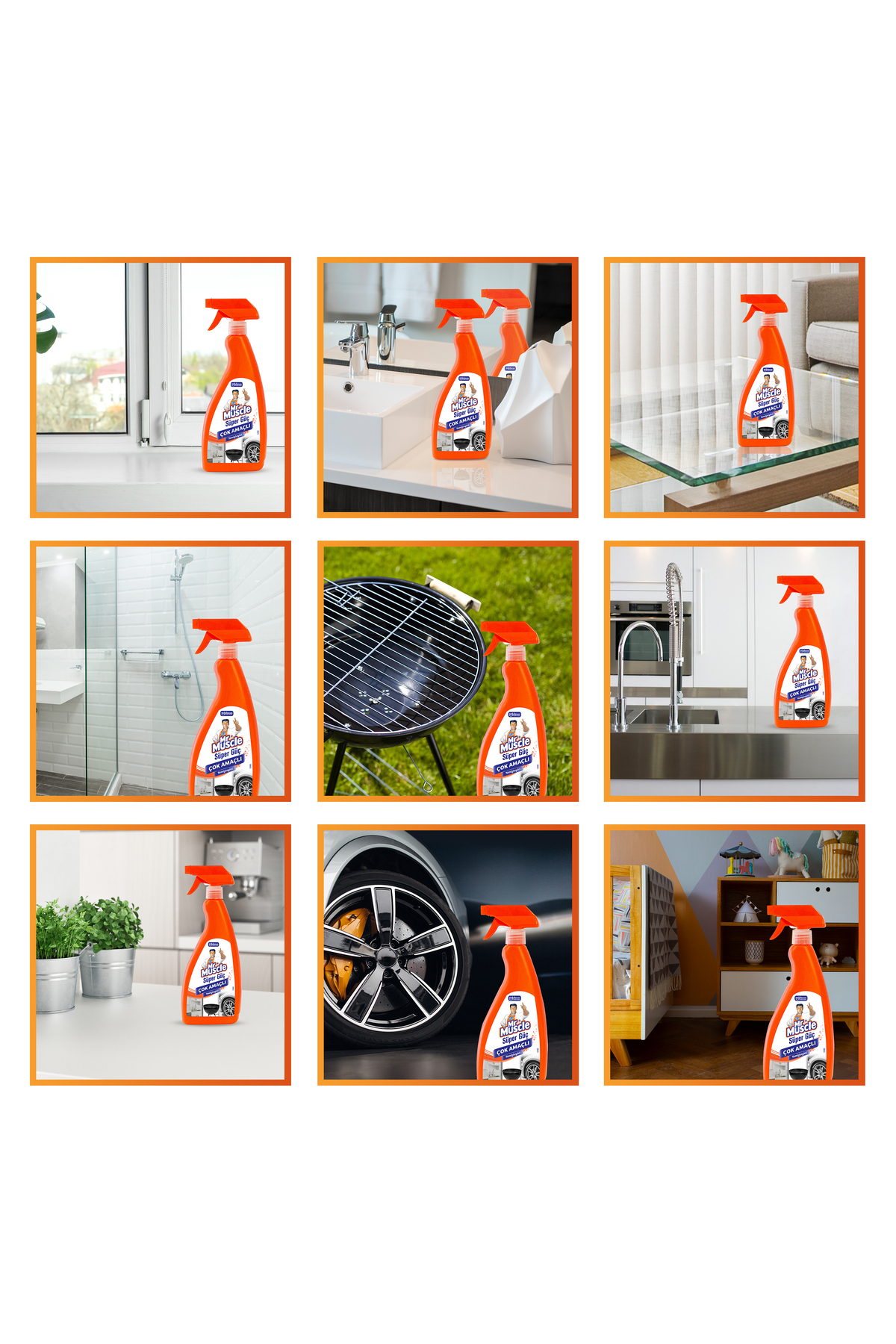 Süper Güç Çok Amaçlı Temizleyici 750 ml