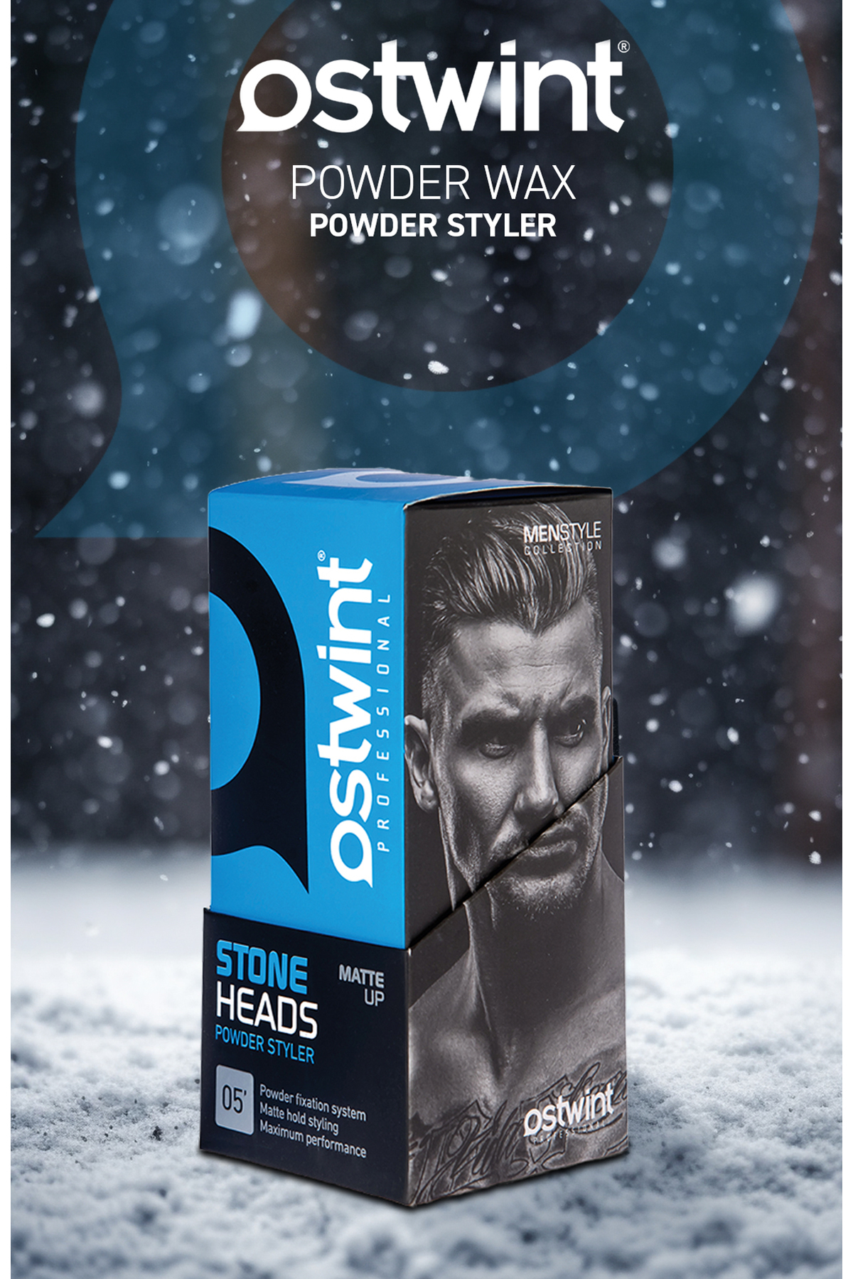 Mavi  Stone Matte Saç Şekillendirici Toz Wax 20 ml