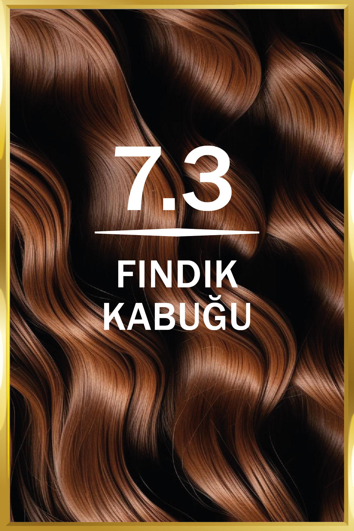 Kadın Besleyici Keratin Kalıcı Fındık Kabuğu 7.3 Saç Boyası