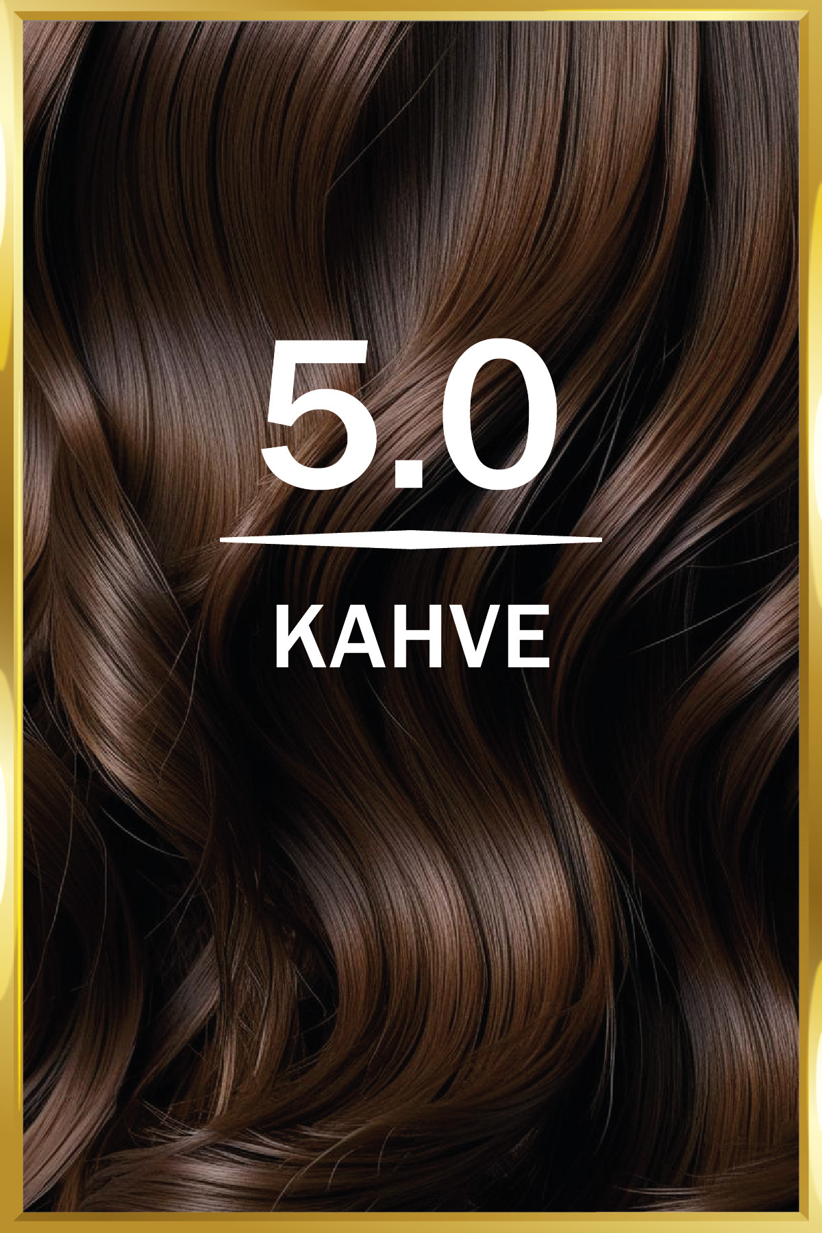 Kadın Besleyici Keratin Kalıcı Kahve 5.0 Saç Boyası