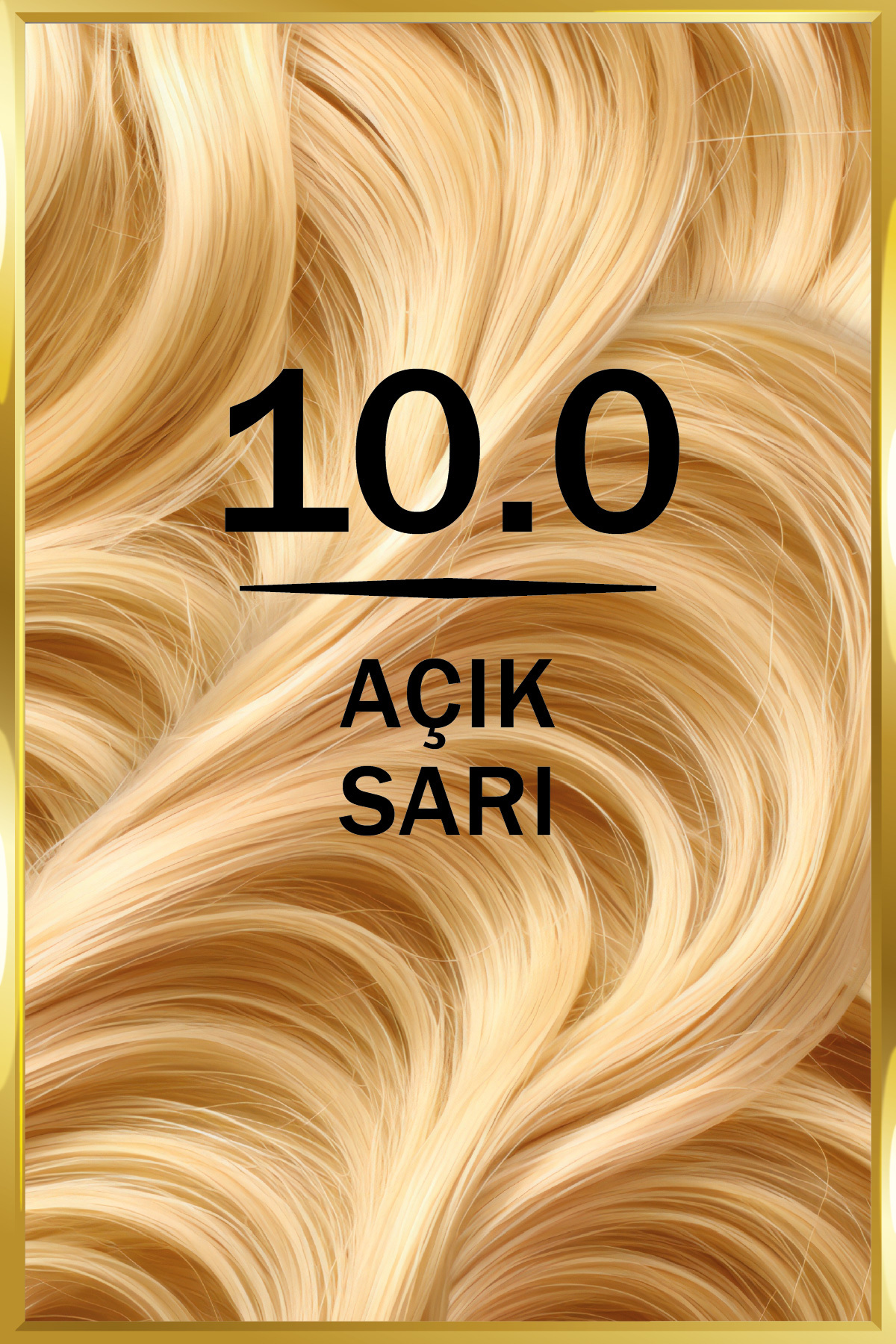 Kadın Besleyici Keratin Kalıcı Açık Sarı 10.0 Saç Boyası