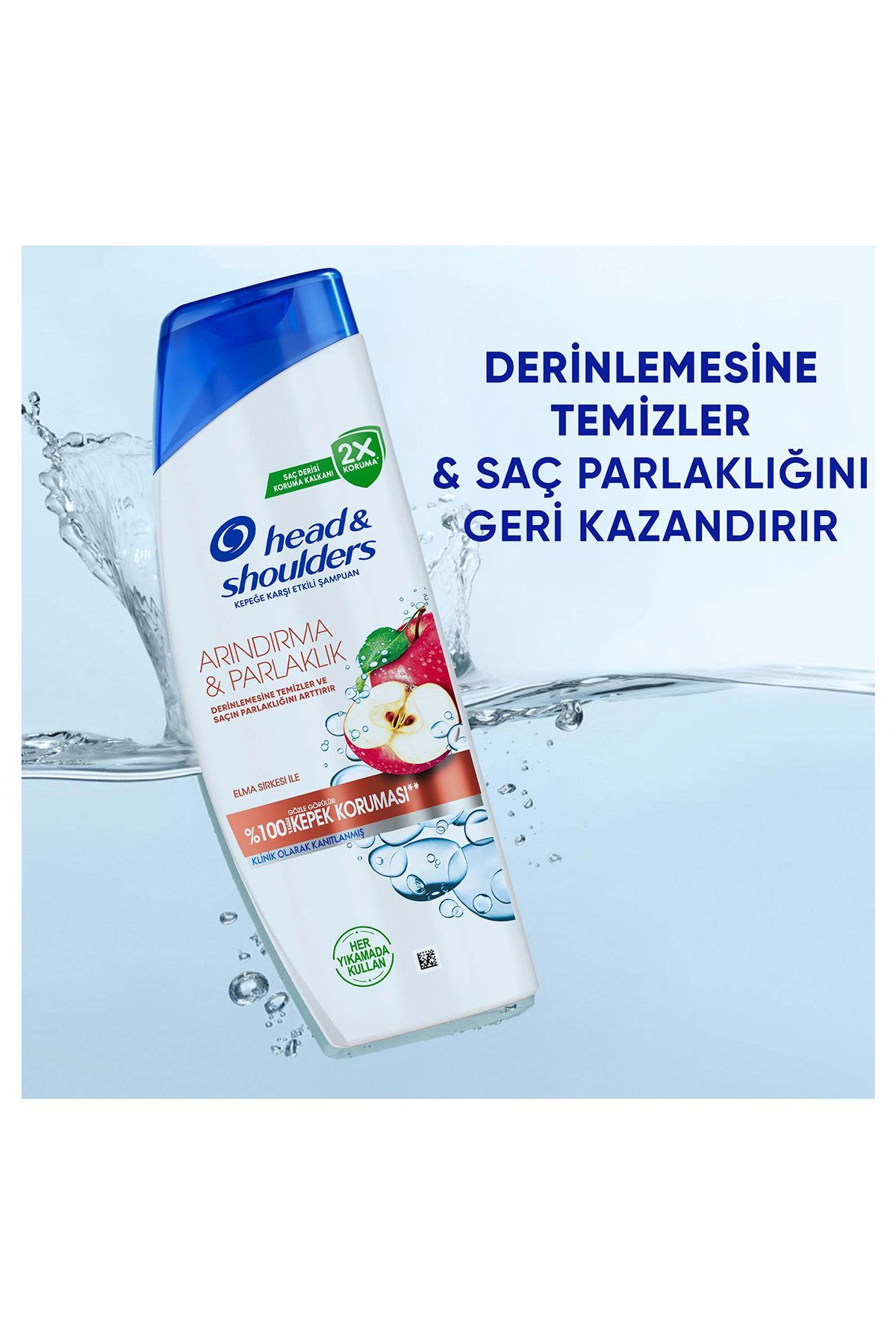 Head And Shoulders Arındırma&Parlaklık Kepeğe Karşı Etkili Şampuan 330 ml