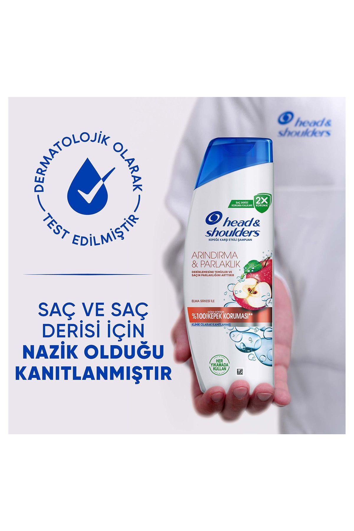 Head And Shoulders Arındırma&Parlaklık Kepeğe Karşı Etkili Şampuan 330 ml