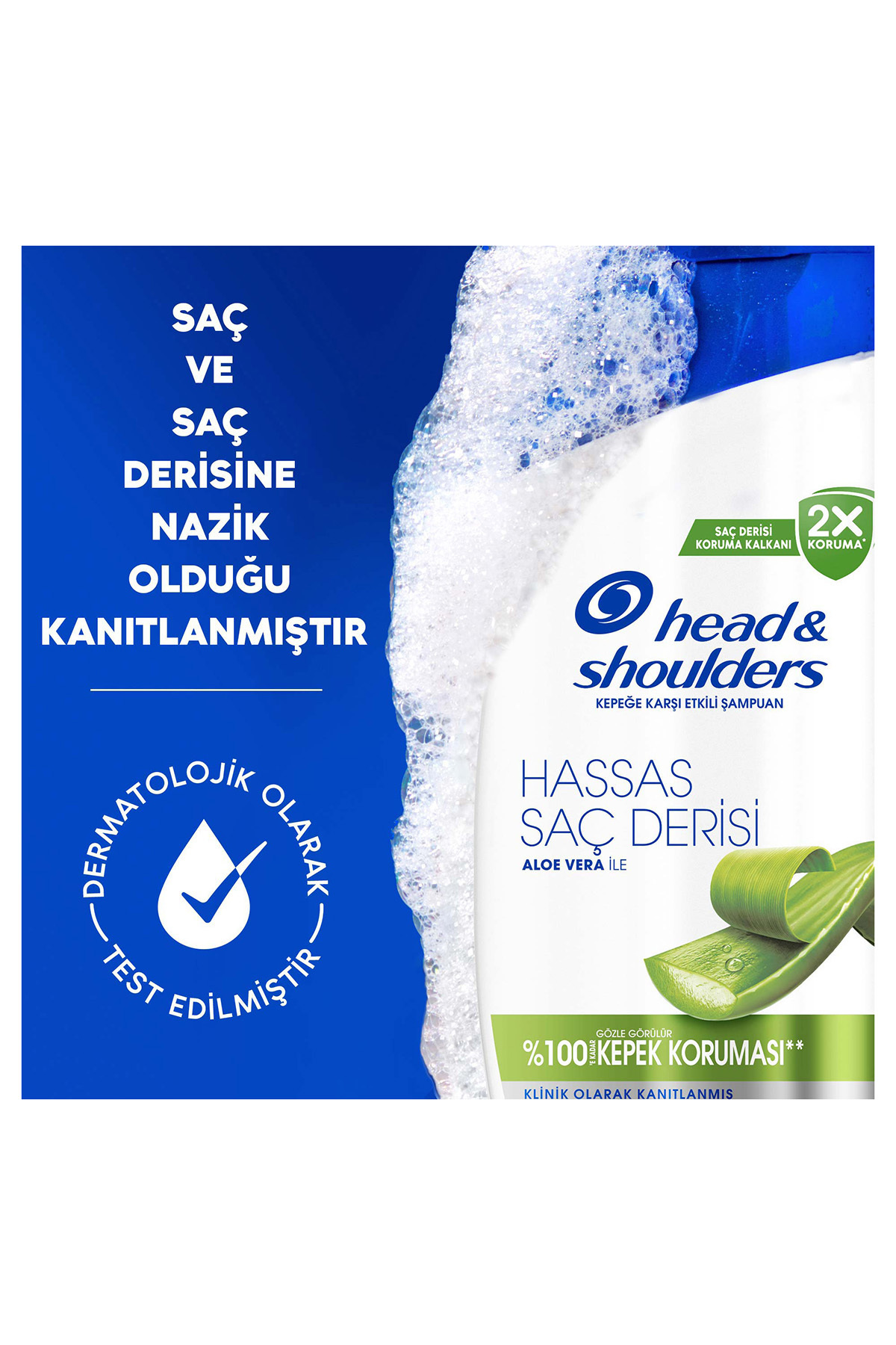Head And Shoulders Hassas Saç Derisi Aloe Veralı Şampuan 330 ml