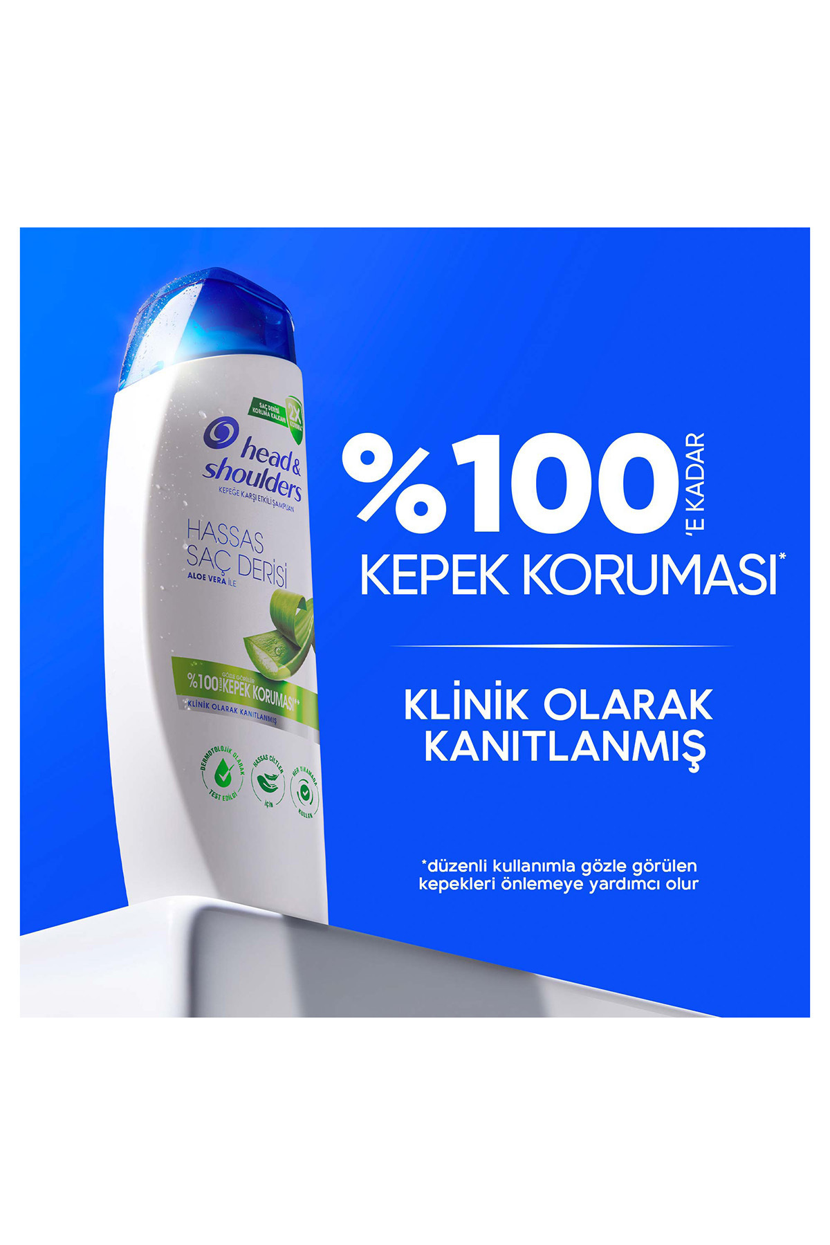 Head And Shoulders Hassas Saç Derisi Aloe Veralı Şampuan 330 ml