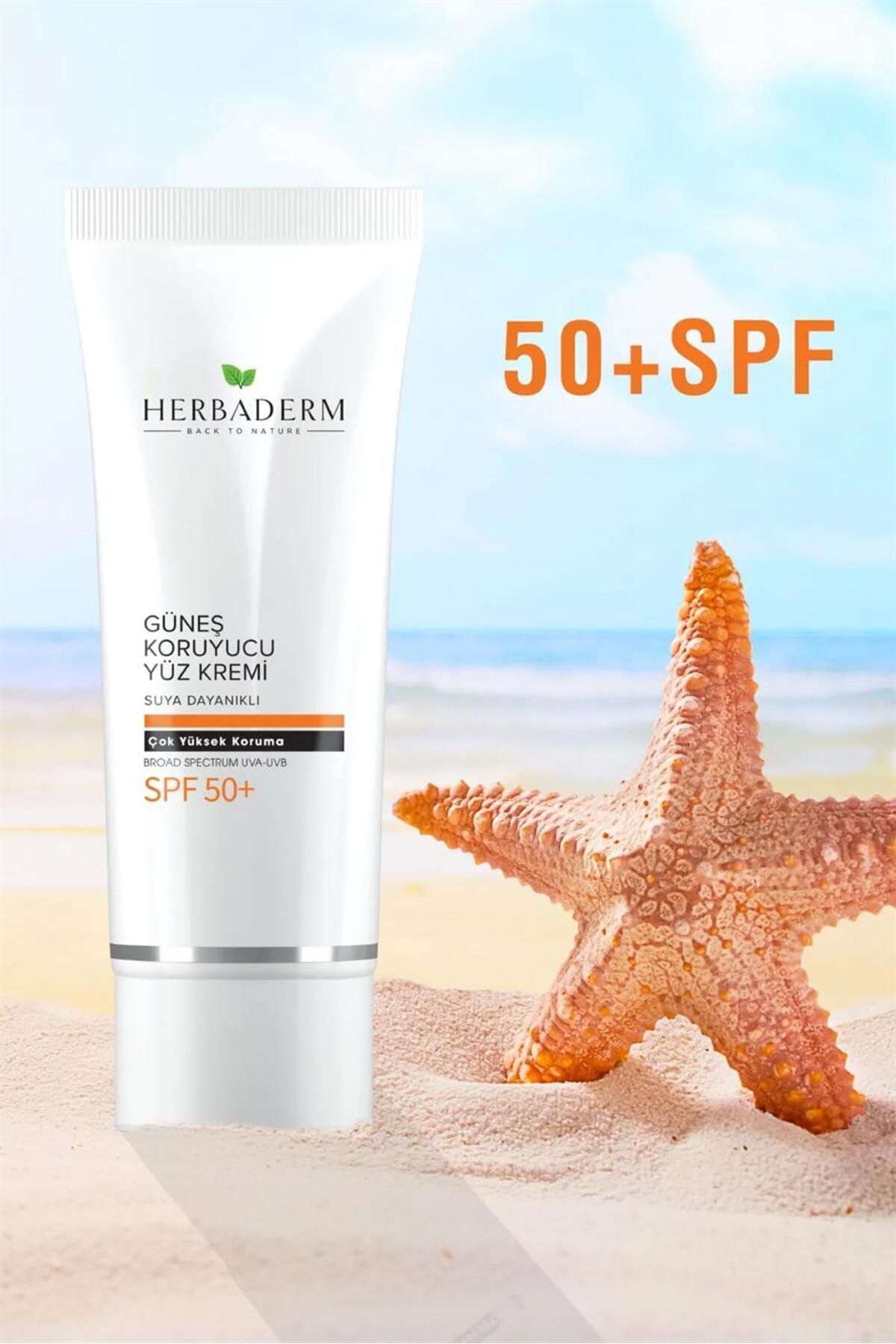 Güneş Koruyucu 50 Spf Yüz Kremi 75 ml