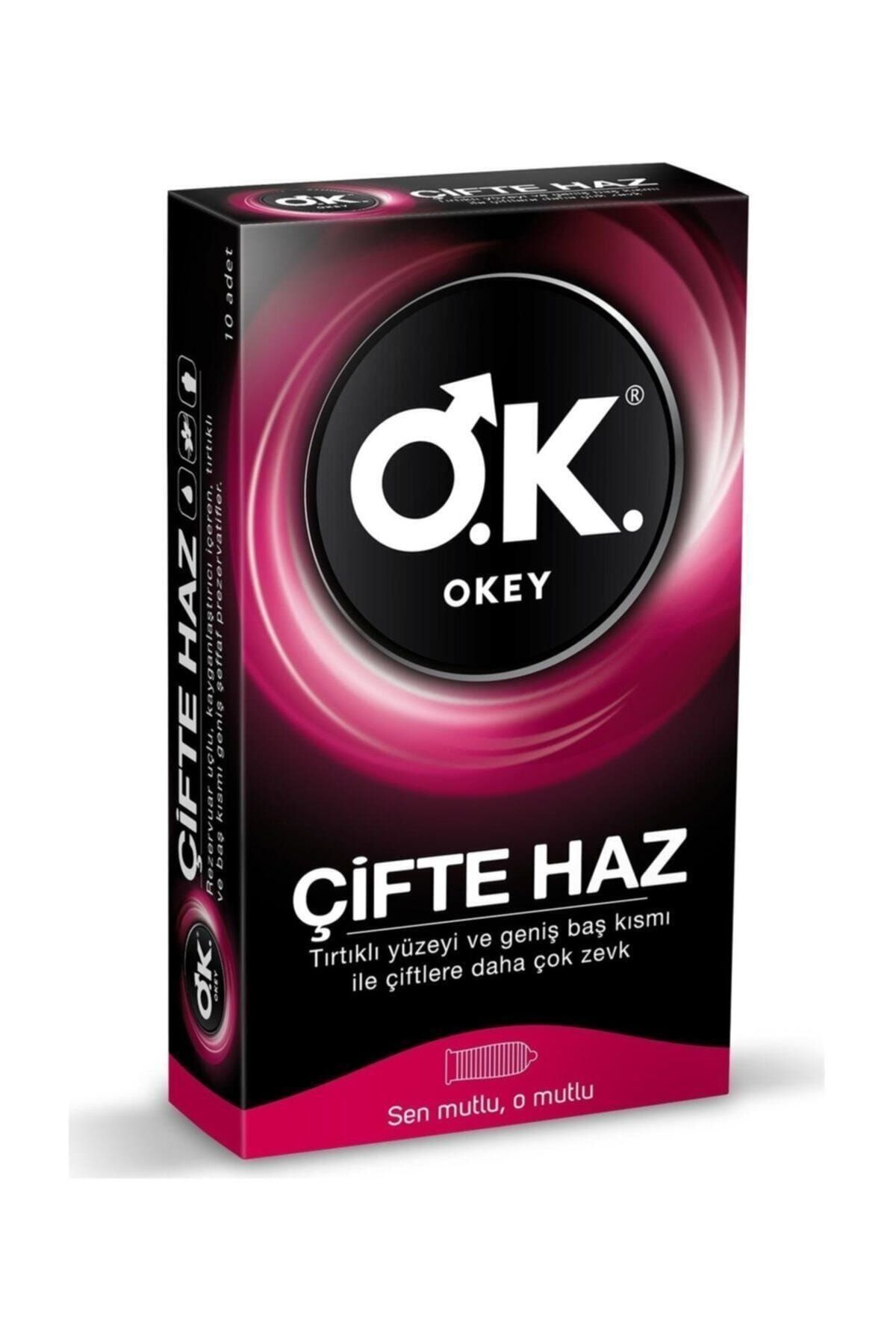 Okey Çifte Haz 10'lu Prezervatif