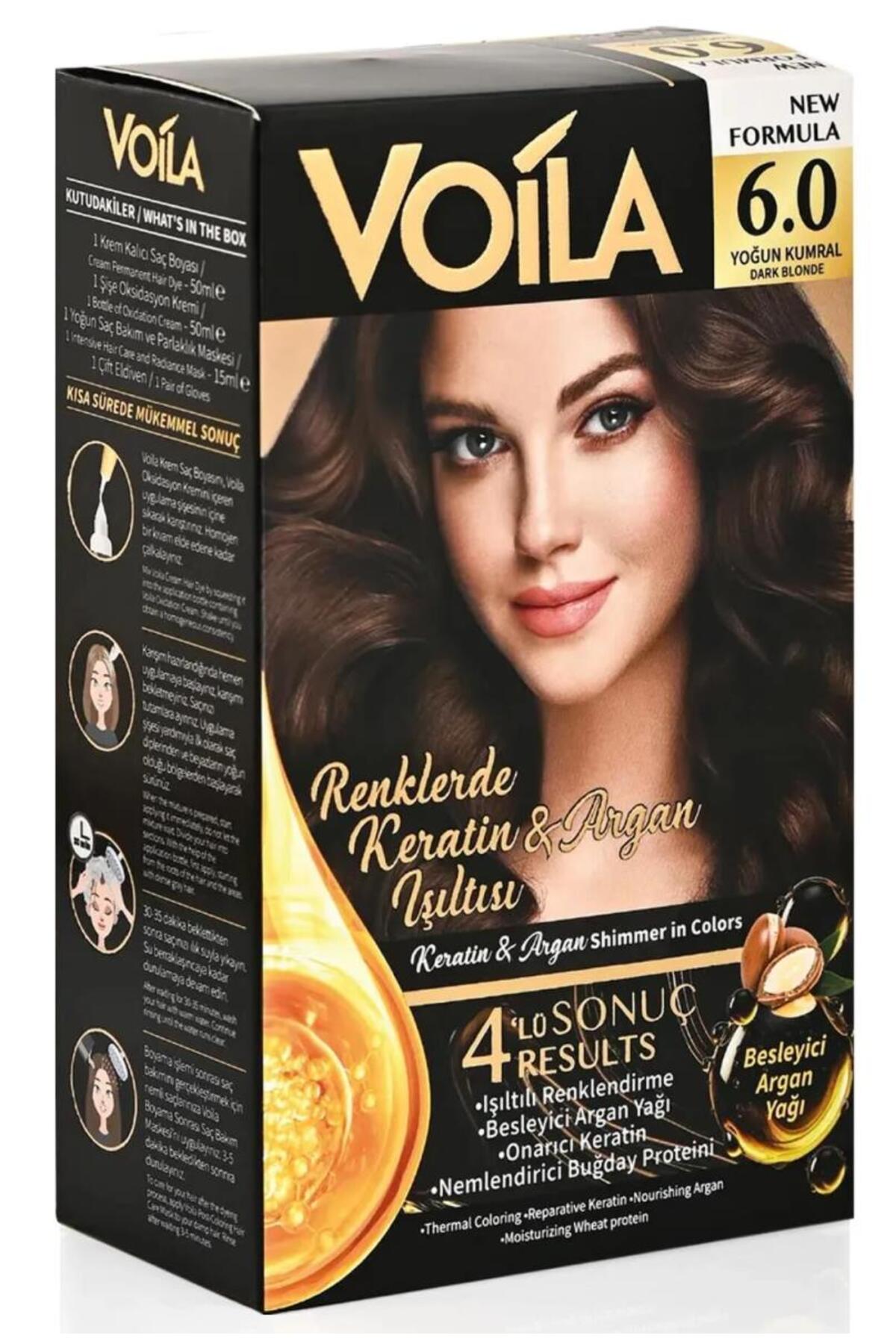 Saç Boyası 6/0 Yoğun Kumral