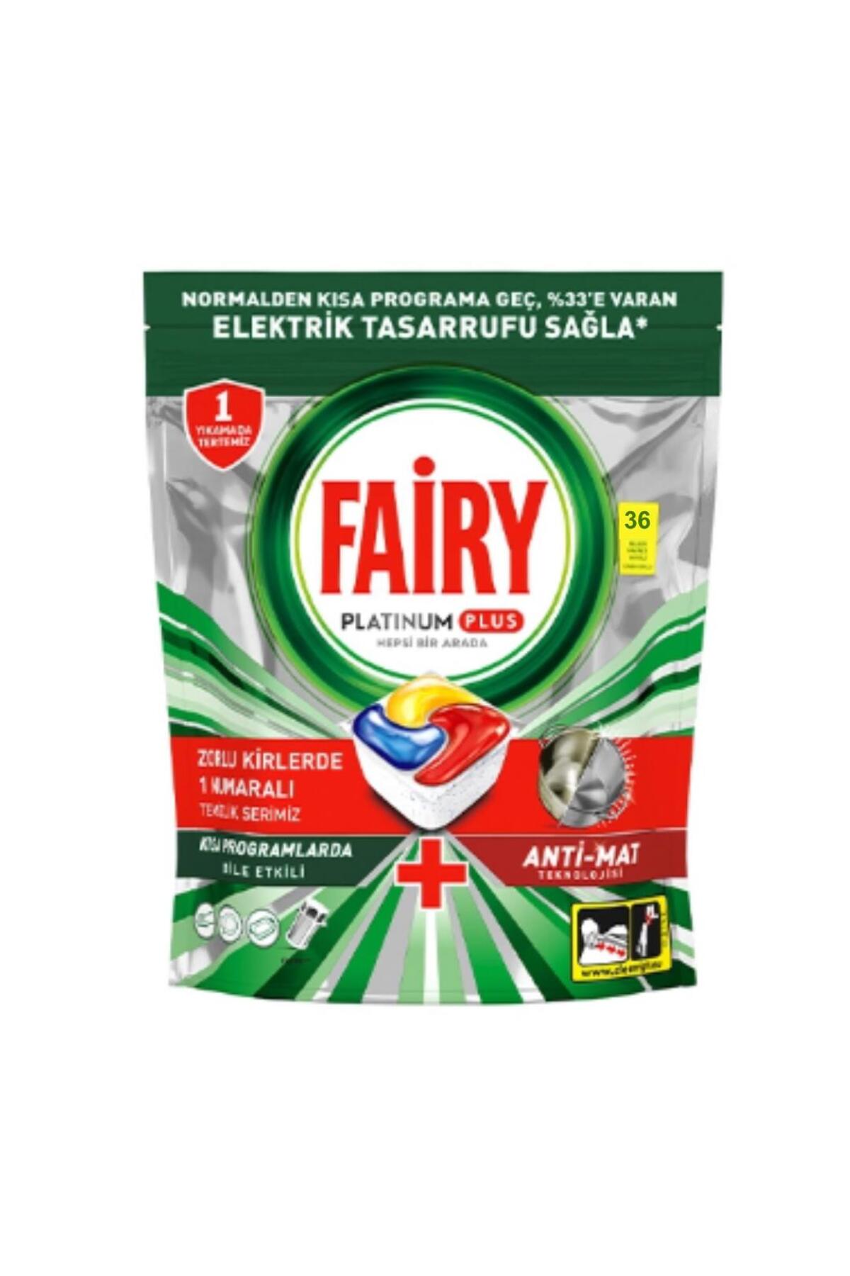 Platinum Plus 36 Yıkama Bulaşık Makinesi Tableti