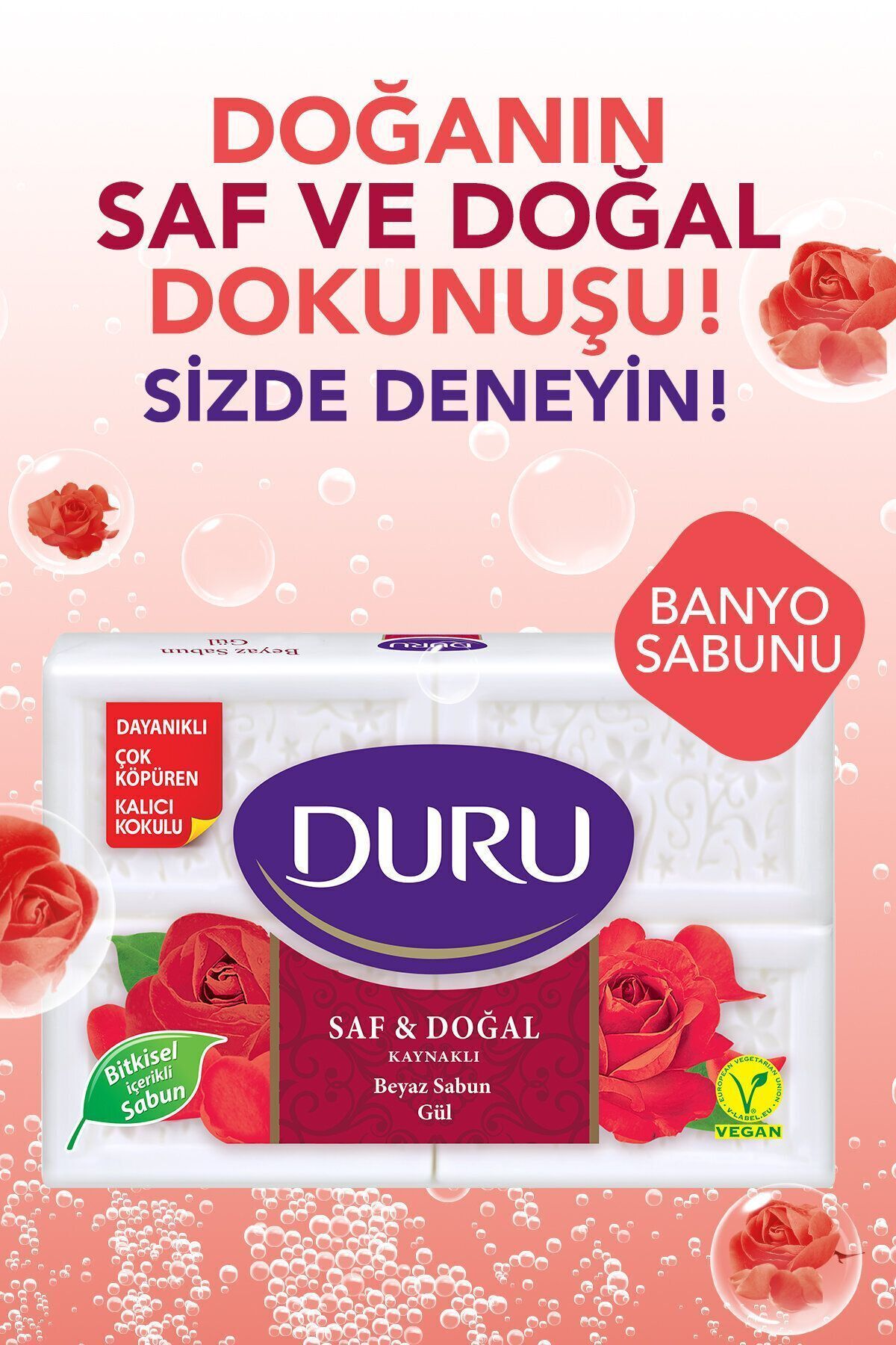 600gr Banyo Sabunu Gül