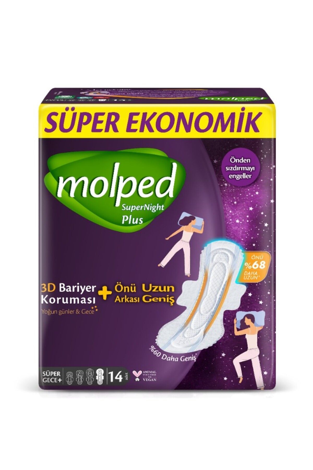 Süpernight Plus Uzun Gece 14 Lü