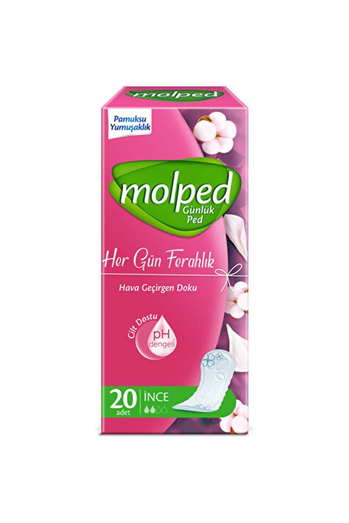 Her Gün Ferahlık Günlük Hijyenik Ped 20'li