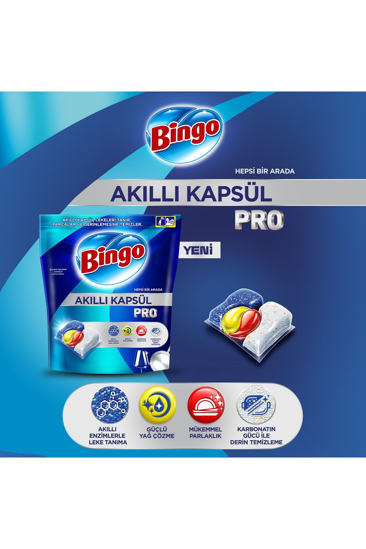 Akıllı Bulaşık Kapsül Pro Max 50