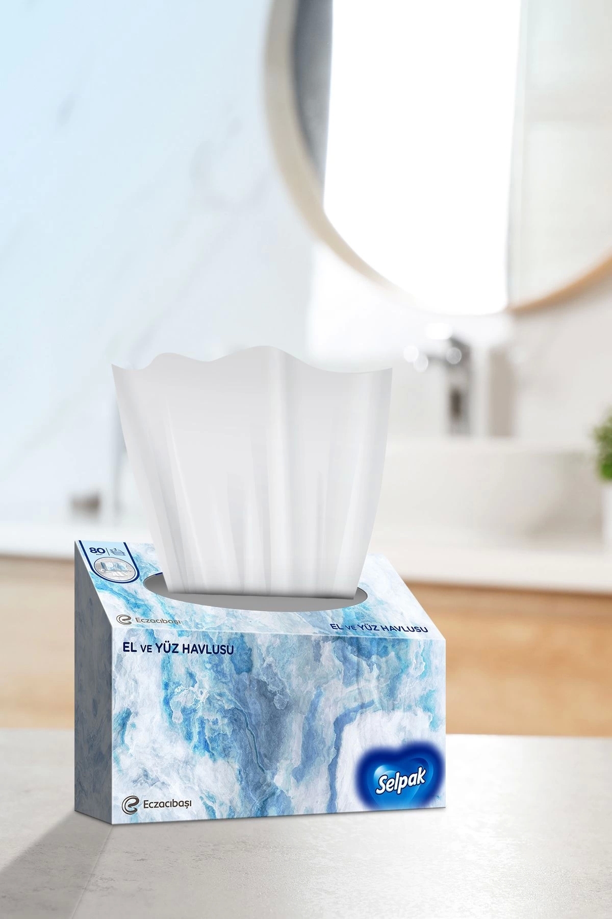 ® El Ve Yüz Havlusu 80 Yaprak