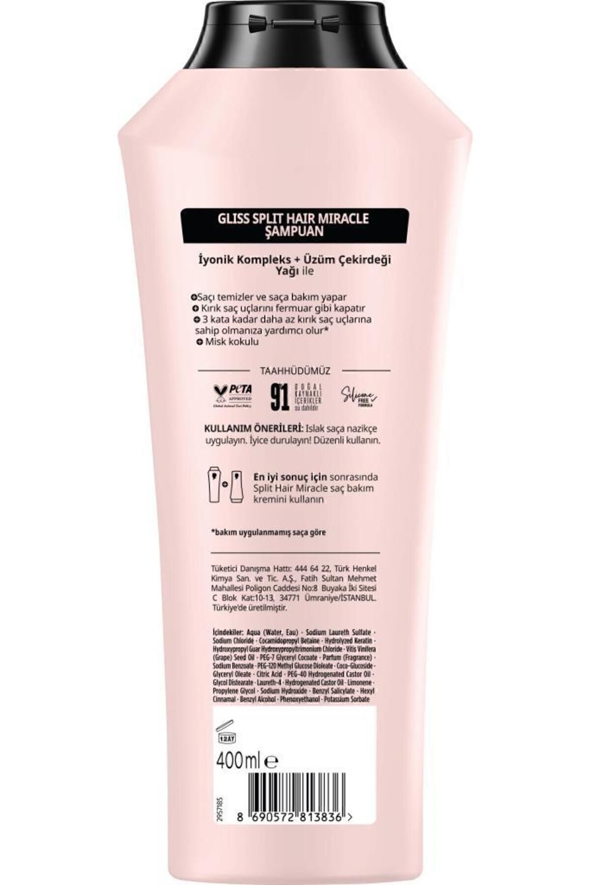 Split Hair Miracle Şampuan 400 ml