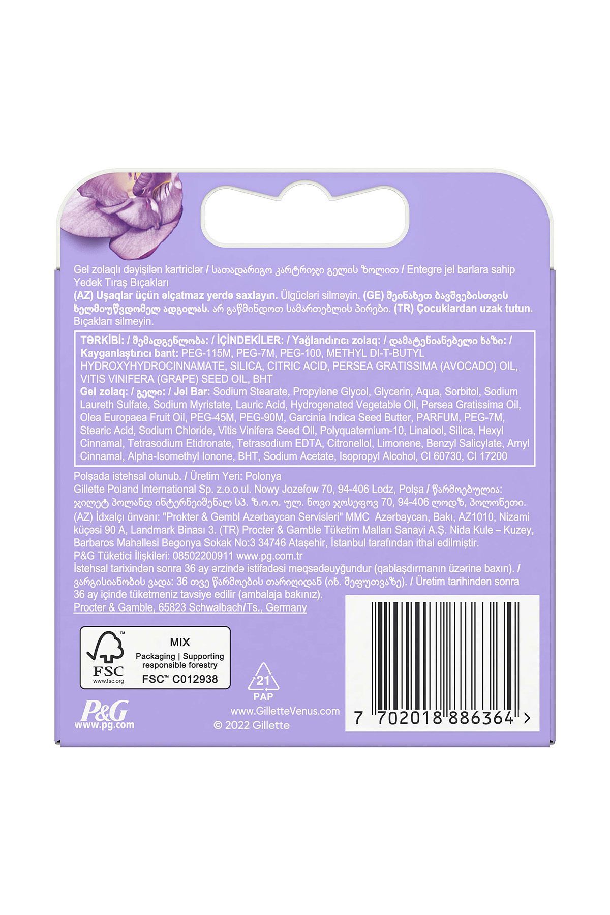 Gillette Venüs Breeze For Women 4 Lü Bıçak