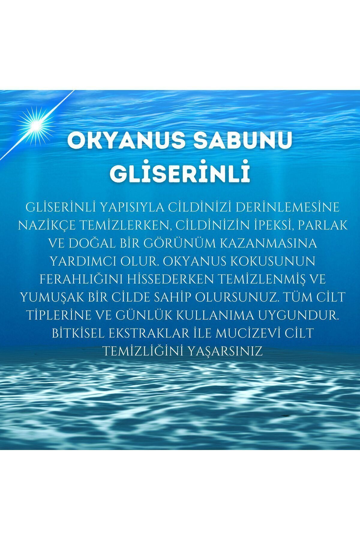 Gliserinli Okyanus Sabunu 120 Gr