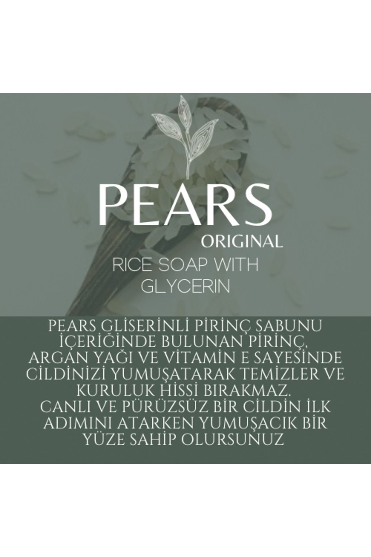 Gliserinli Pirinç Sabunu 120 Gr
