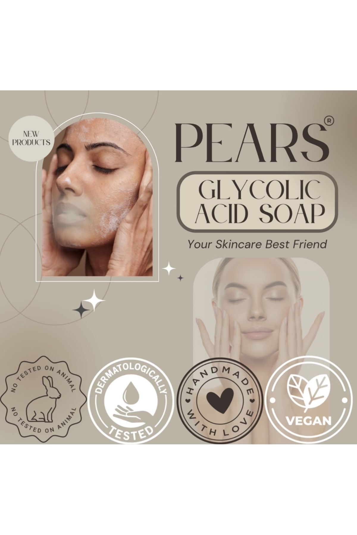 Gliserimli Glikolik Asit Sabunu 120 Gr