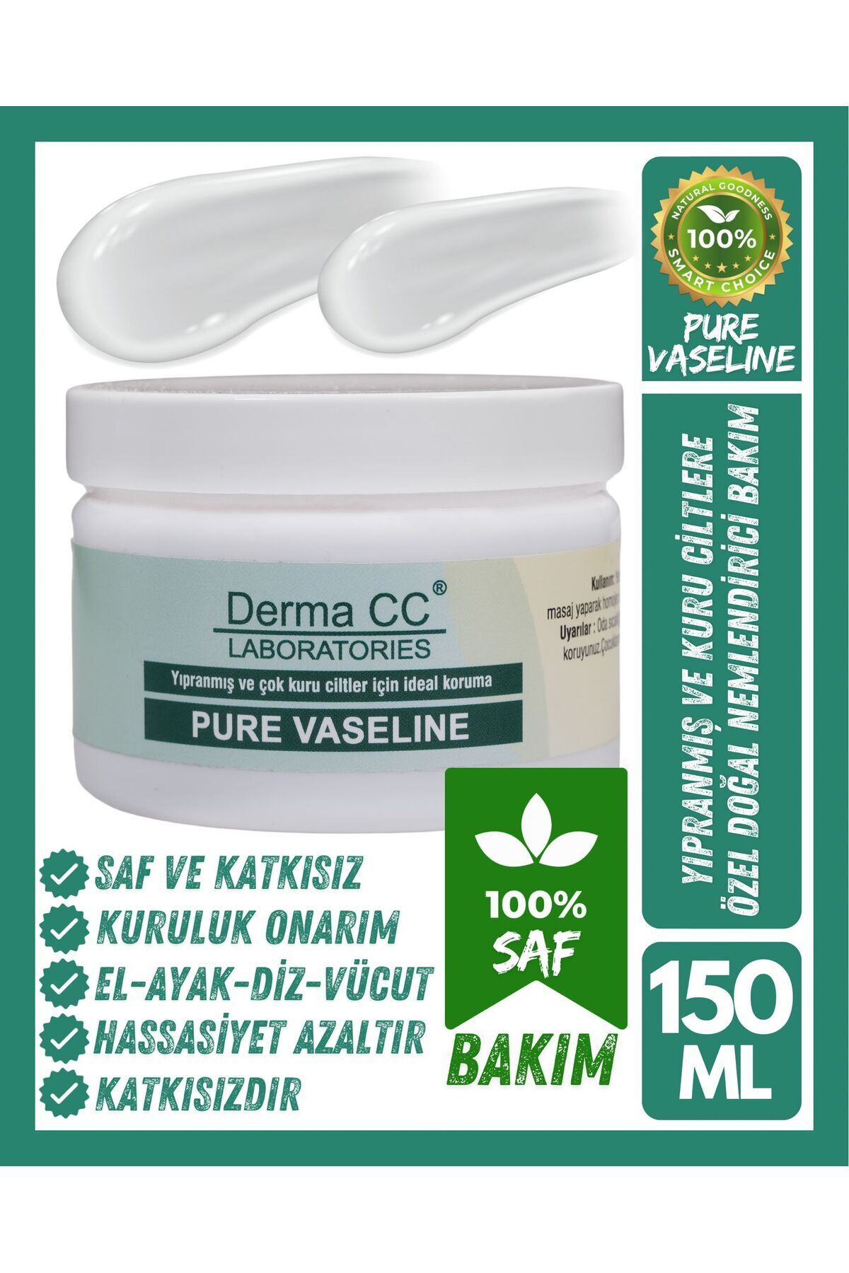 Derma CC Pure Pure Vaseline 150 Ml
