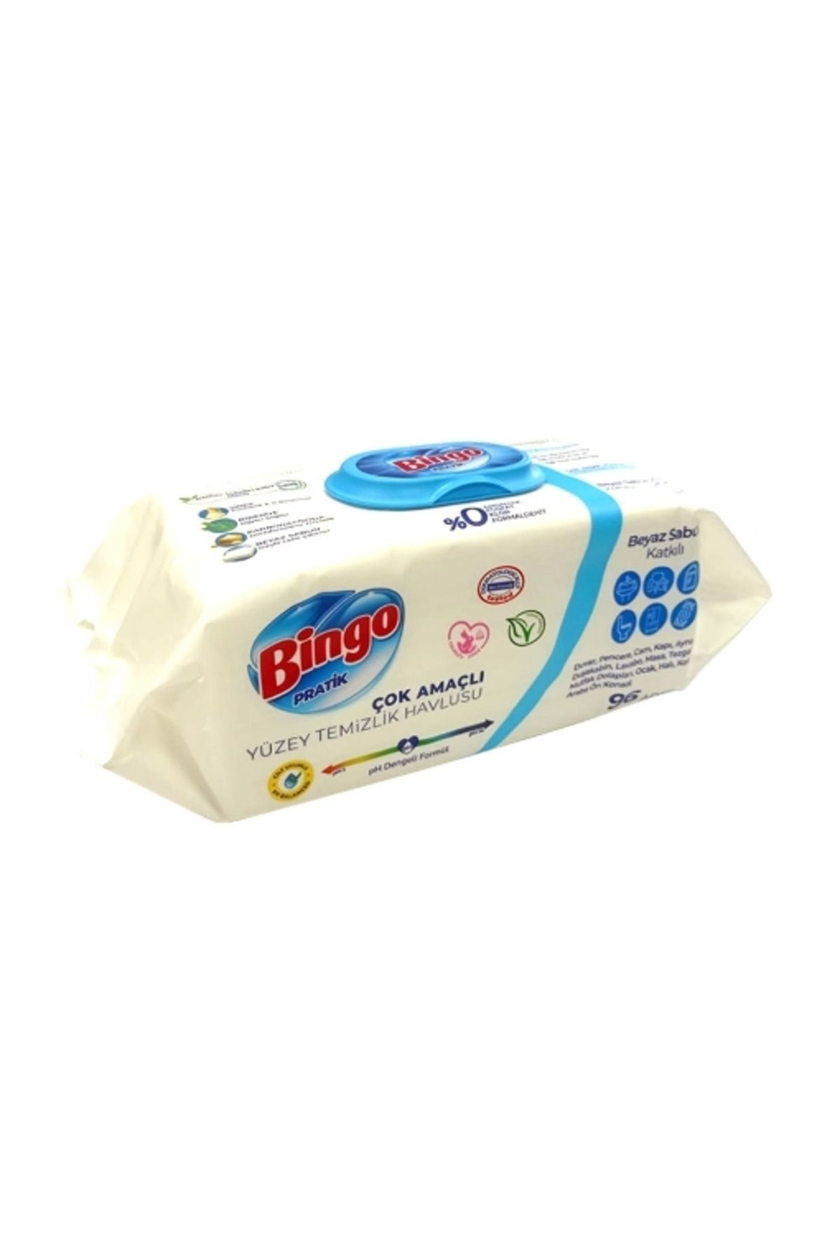 Yüzey Tem. Havlusu 96 Beyaz Sabun