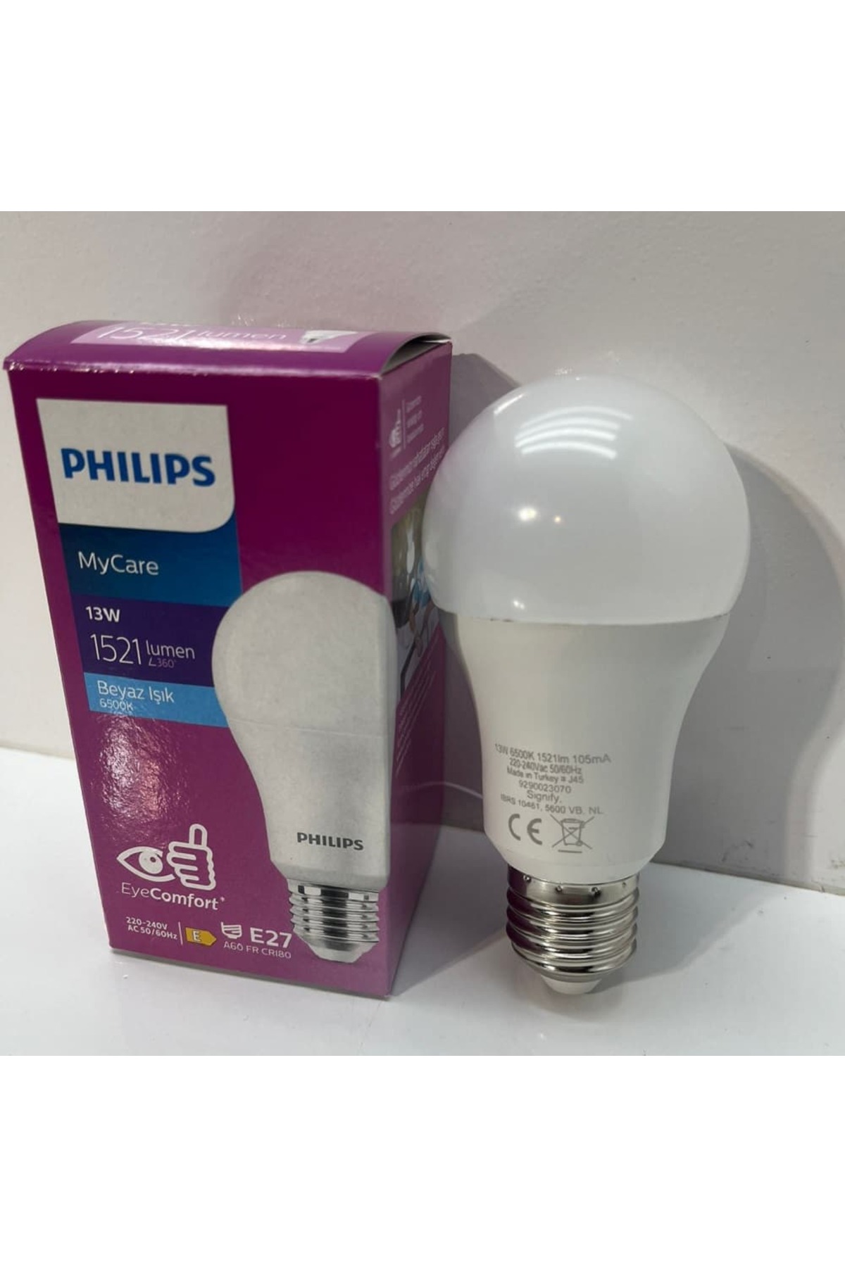 Mycare 13 W 6500K Beyaz Işık E27 LED Ampul