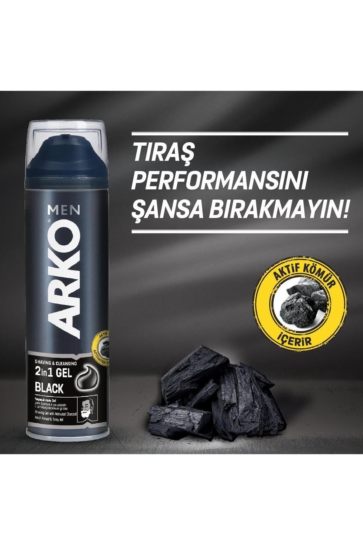 Tıraş Jeli 200Ml Black