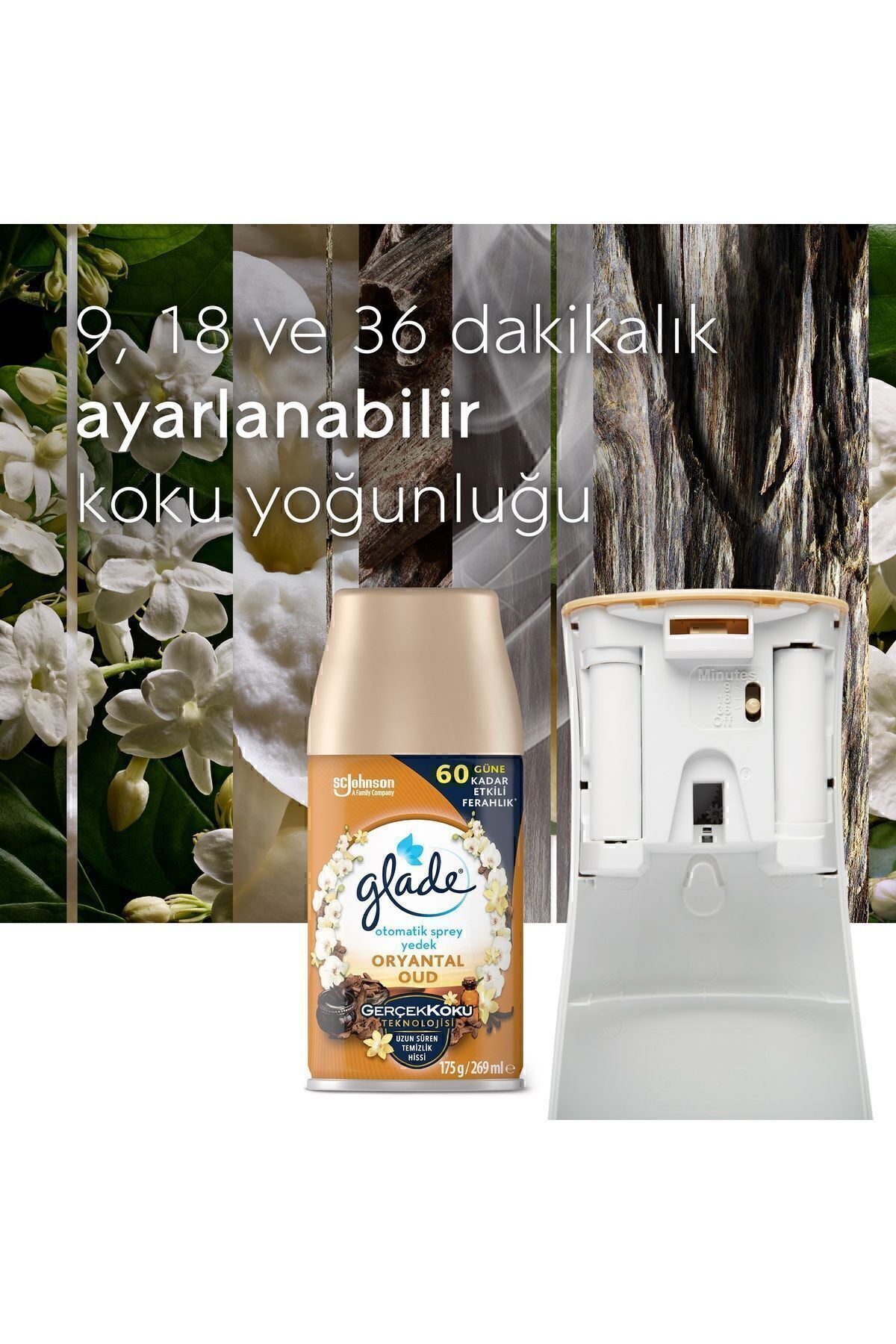 Otomatik Sprey Yedek Oryantal Oud 269ml (1 YEDEK)