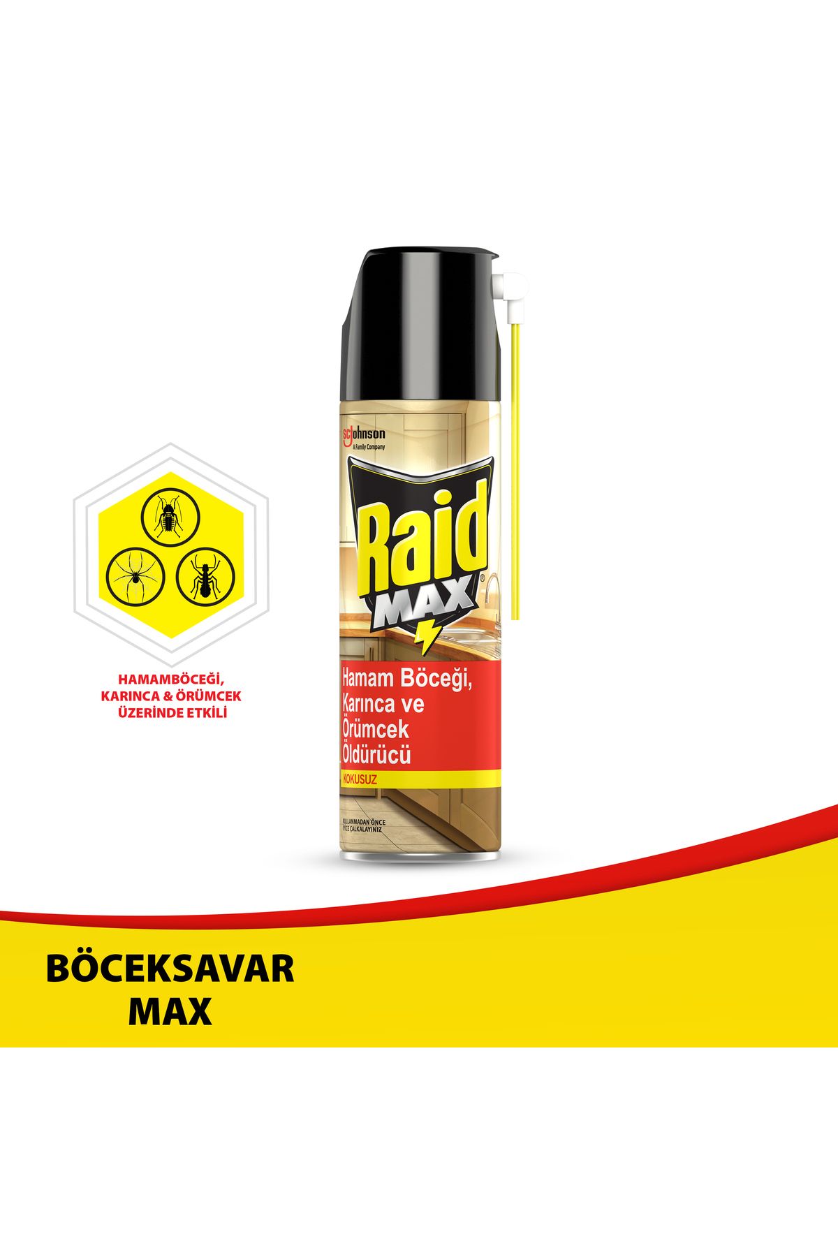 Raid Max Böceksavar Sprey 300 ml