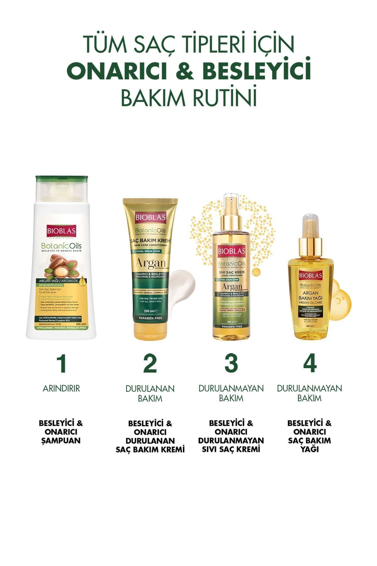 Argan Saç Bakım Yağı 100 ml