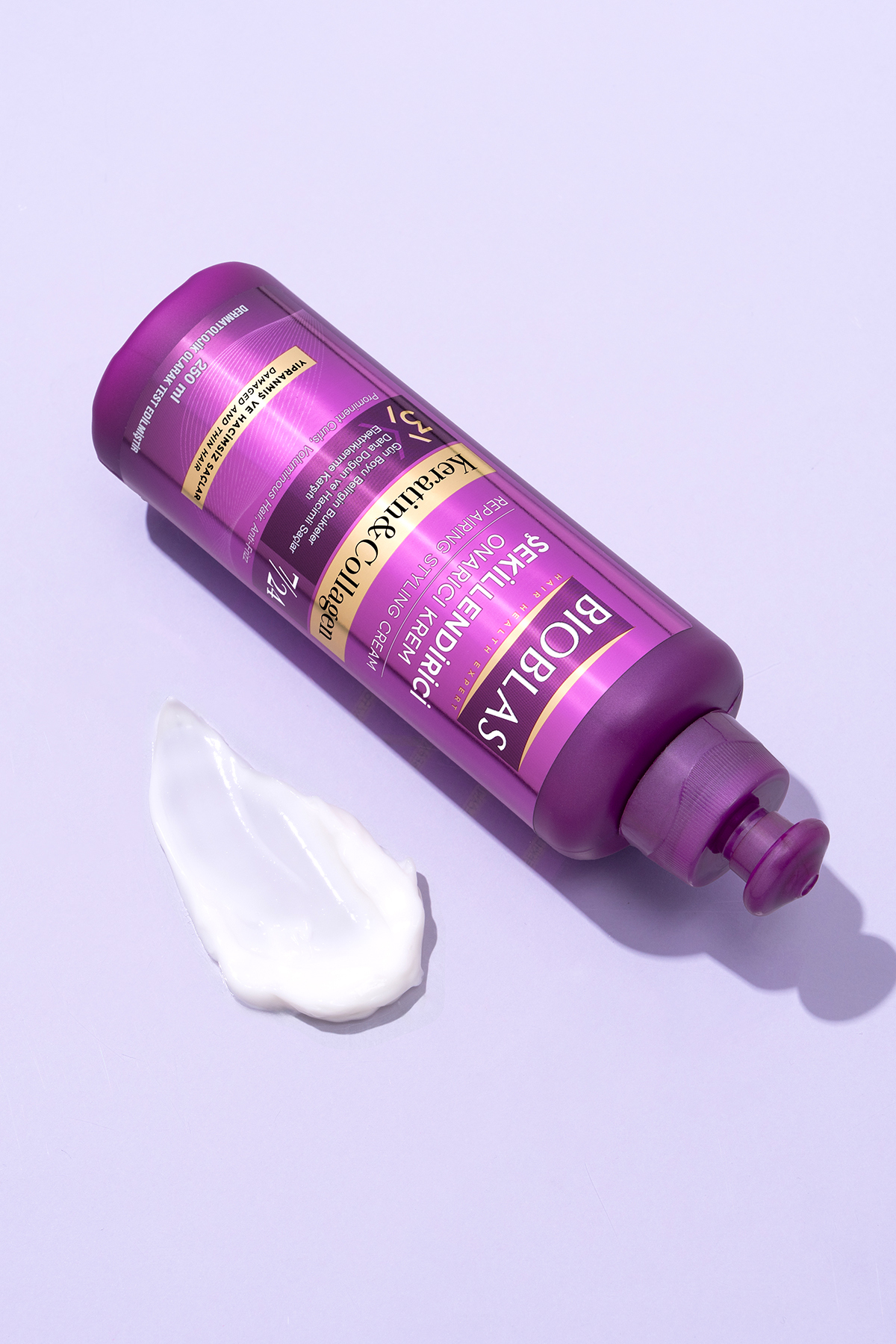 7 24 Şekillendirici Saç Bakım Kremi Belirgin Bukleler Dalgalı Ve Kıvırcık Saçlar 250ML