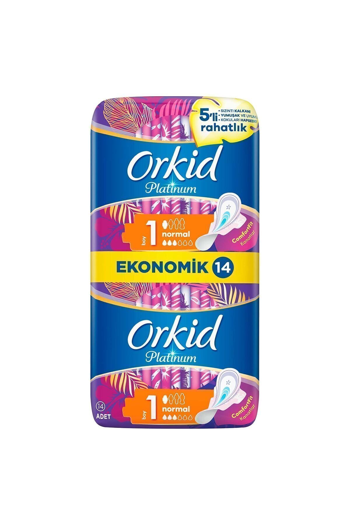 PLATİNUM NORMAL (BOY 1) 14 ADET HİJYENİK PED-