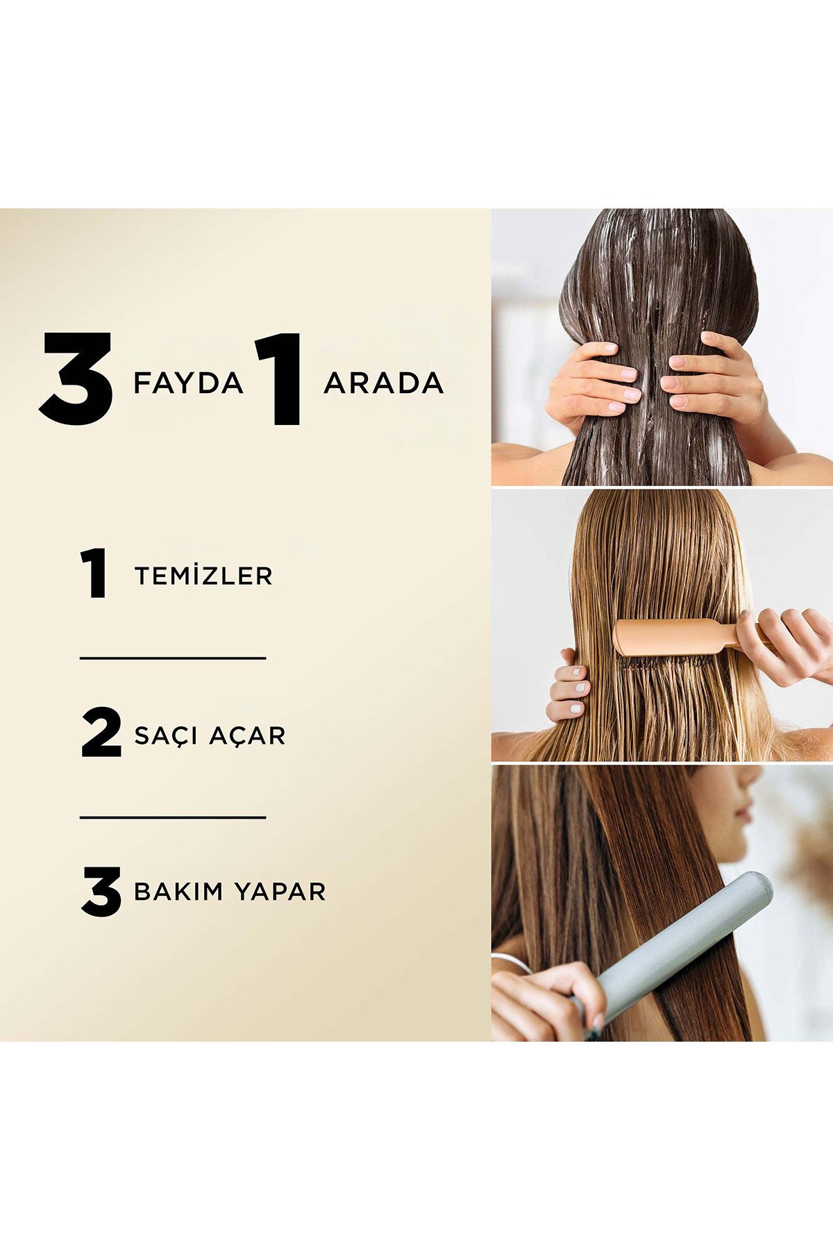 400 Ml Şampuan 3 İn 1 Klasik Bakım