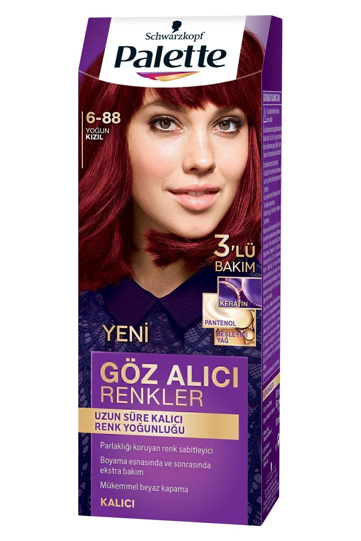 Göz Alıcı Renkler 6-88 Yoğun Kızıl