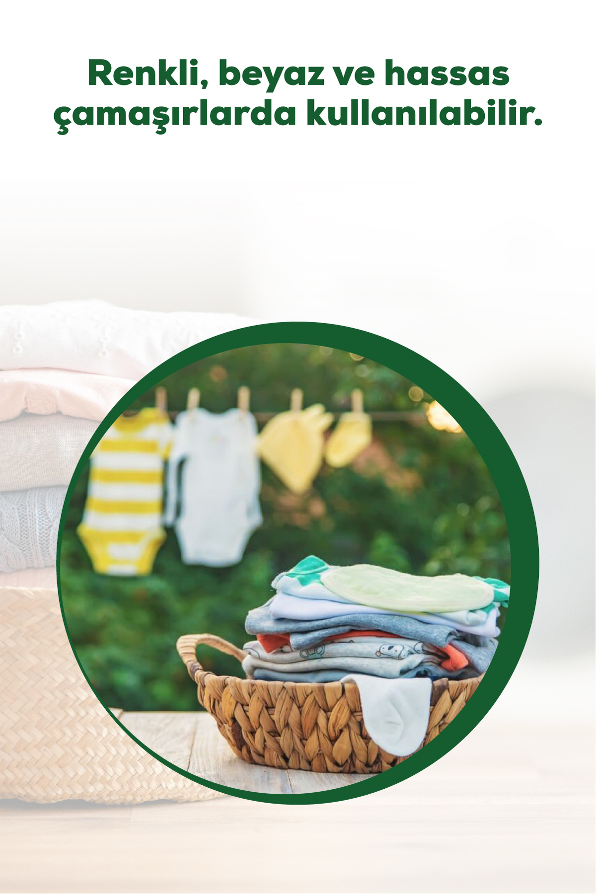 Bitkisel Sıvı Çamaşır Deterjanı 1500ml-Biyoenzim Teknolojisi, Renkli&beyaz, %100 Doğal Temizlik