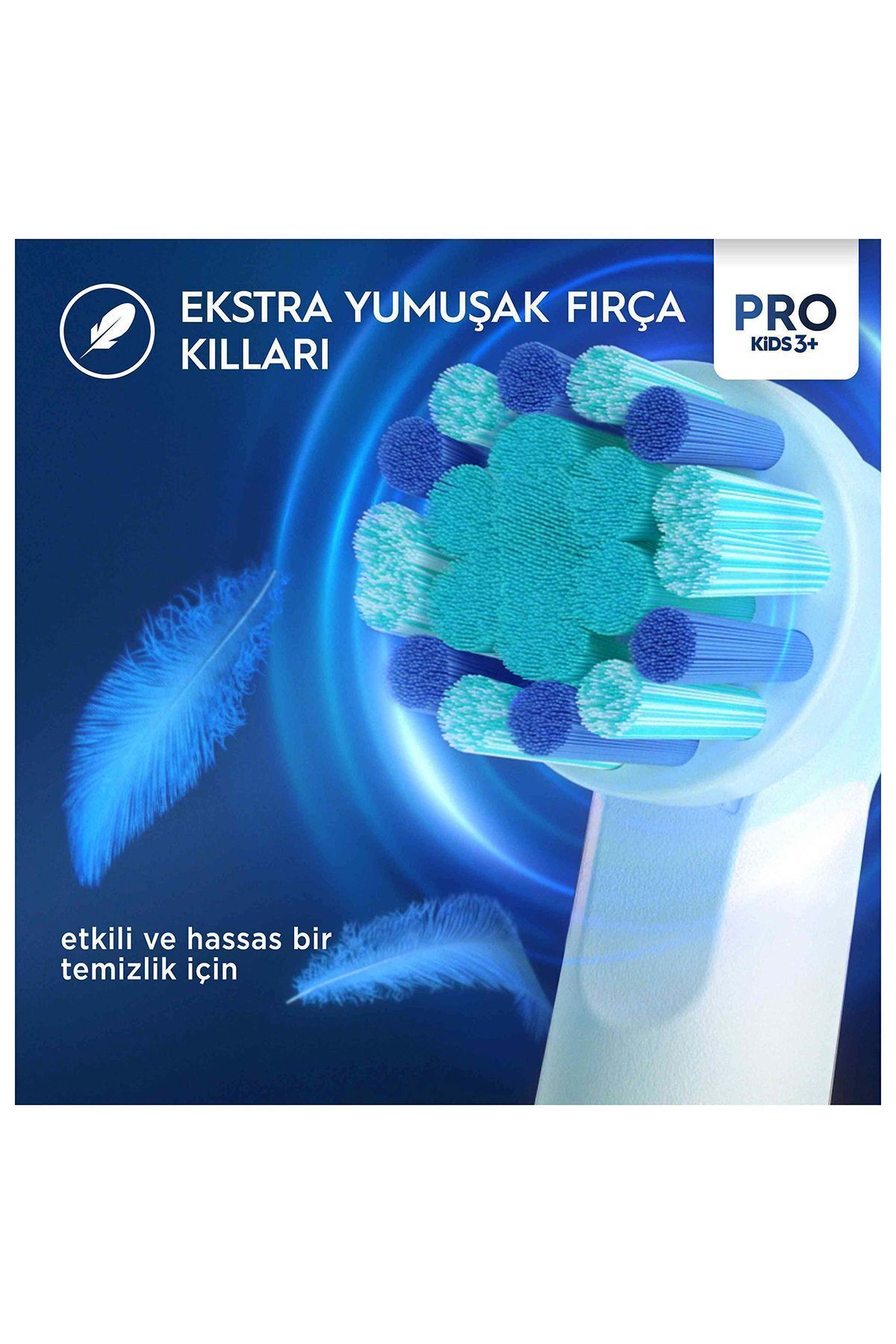 Pro Kids Frozen Şarjlı Diş Fırçası Yedek Başlığı 2 Adet-