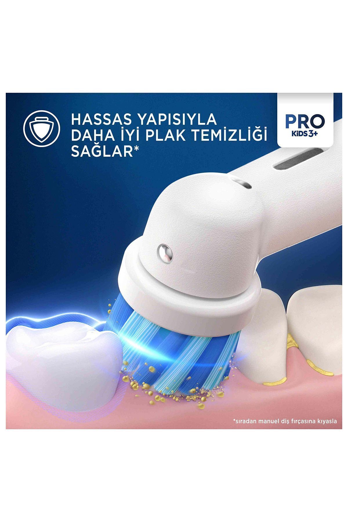 Pro Kids Frozen Şarjlı Diş Fırçası Yedek Başlığı 2 Adet-