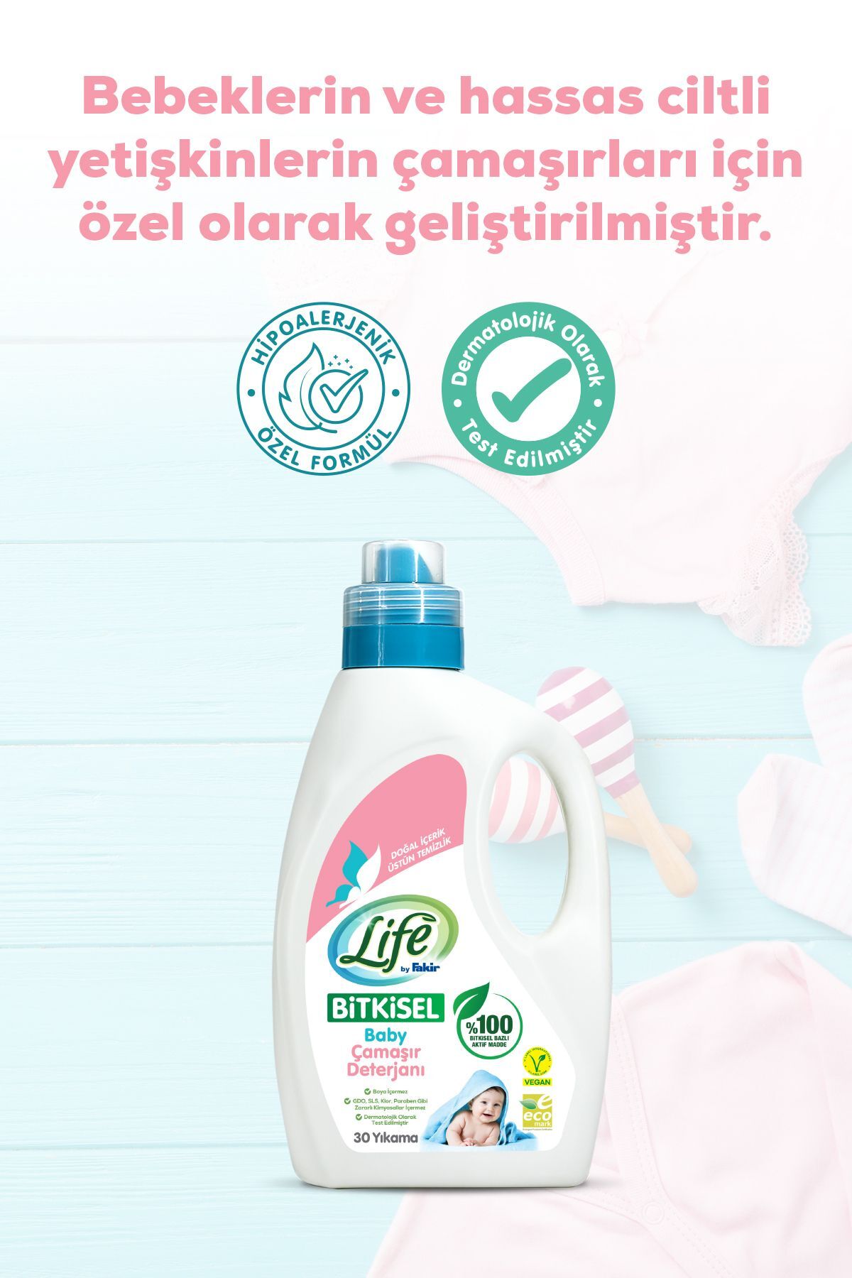 Life Fakir Bebek Çamaşır Deterjanı 1500 ml
