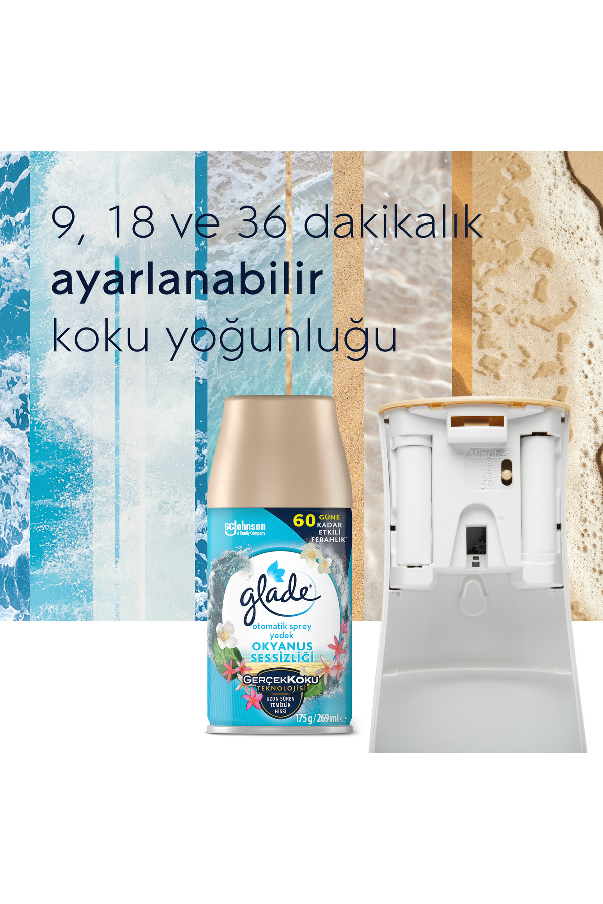 Otomatik Sprey + Okyanus Sessizliği Yedek 269 Ml